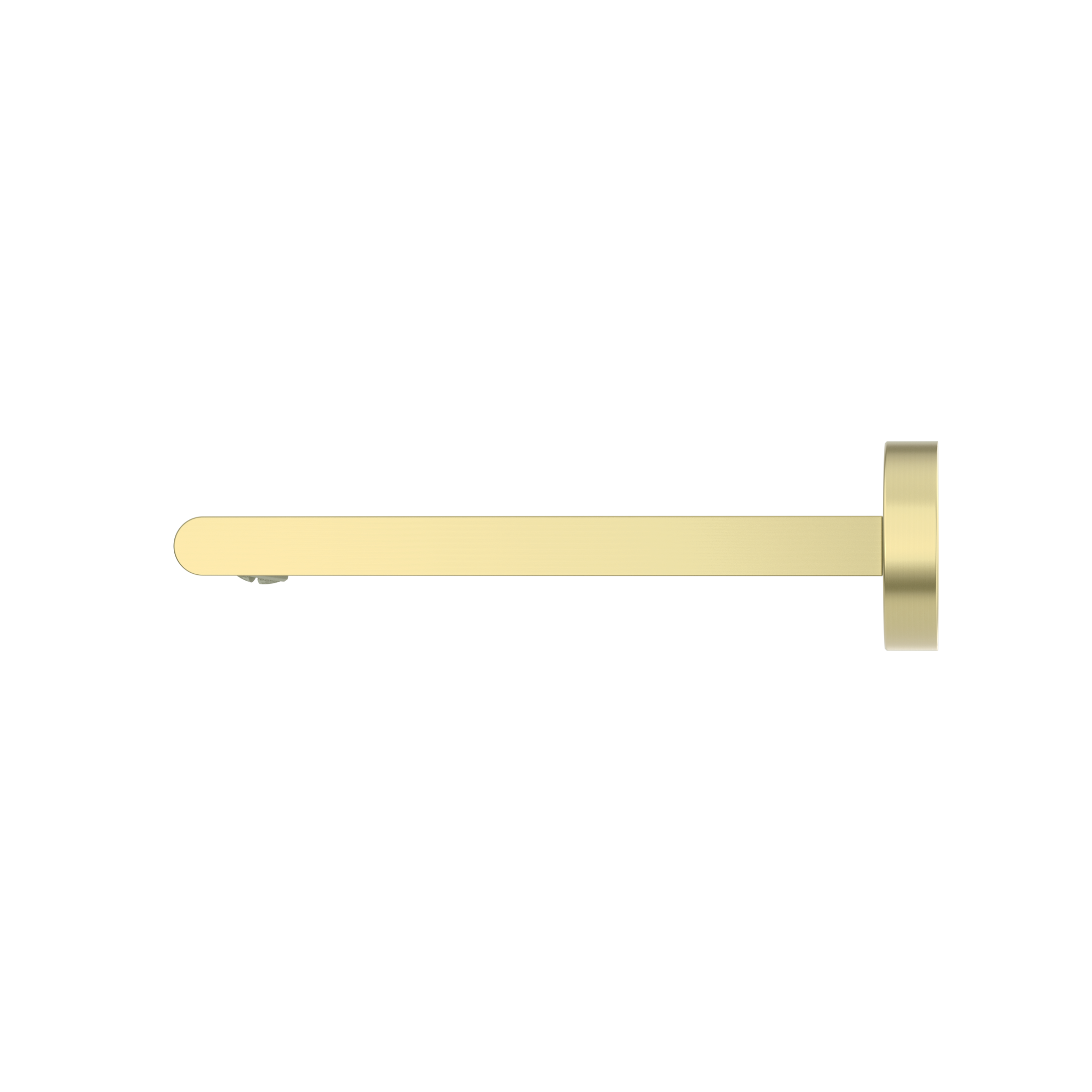 NERO BIANCA WALL BASIN/ BATH SPOUT 240MM BRUSHED GOLD