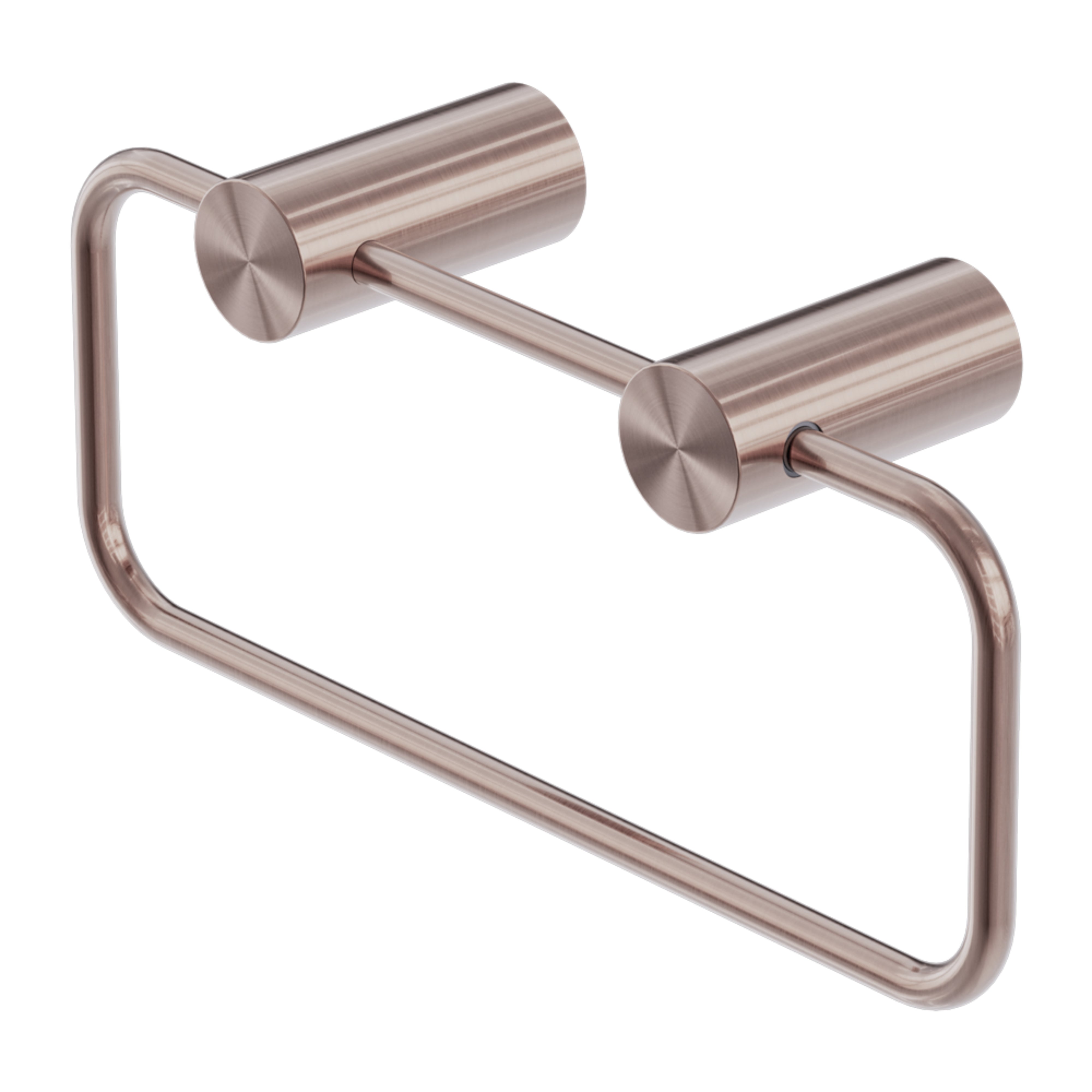 NERO ZEN HAND TOWEL RING BRUSHED BRONZE