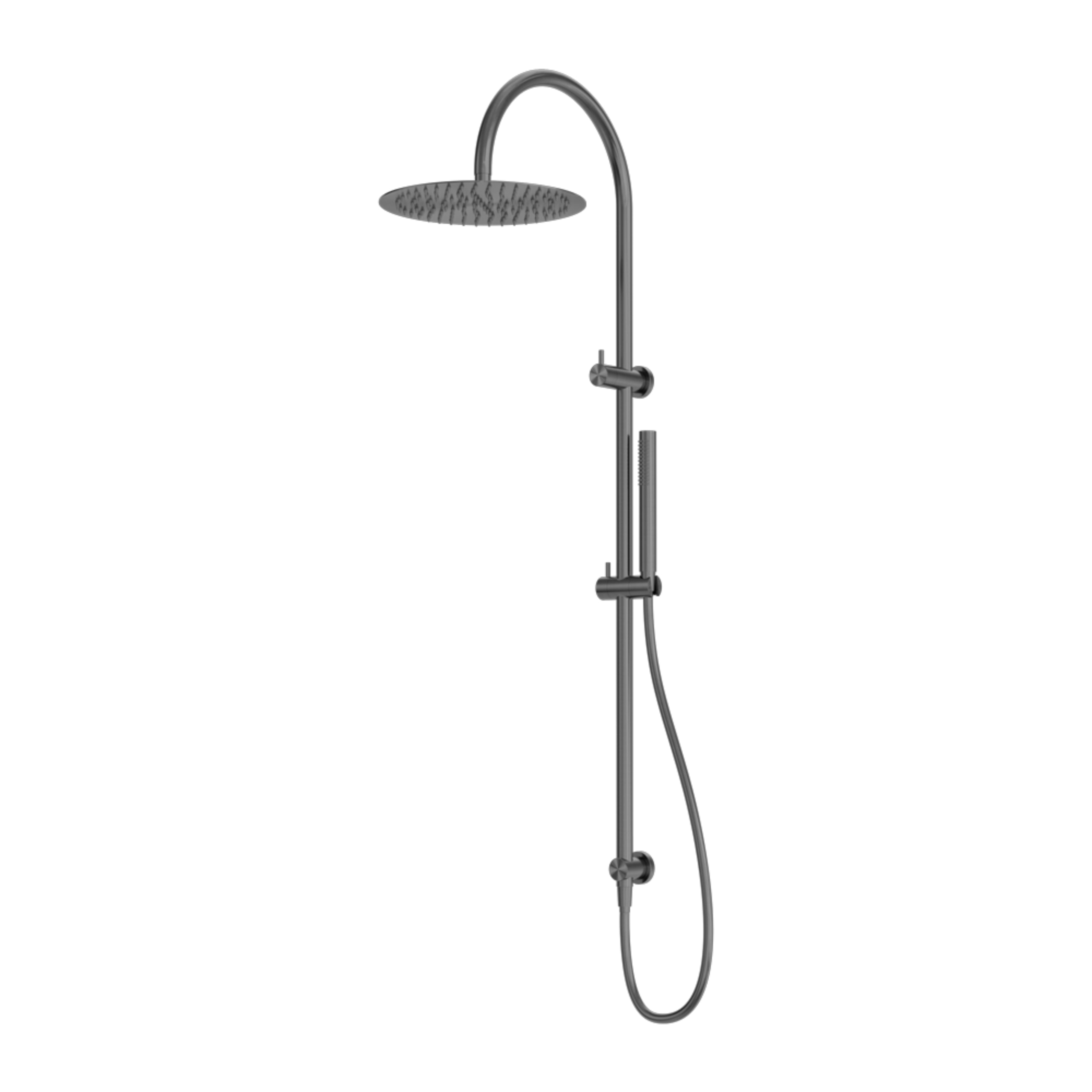 NERO ZEN TWIN SHOWER GRAPHITE