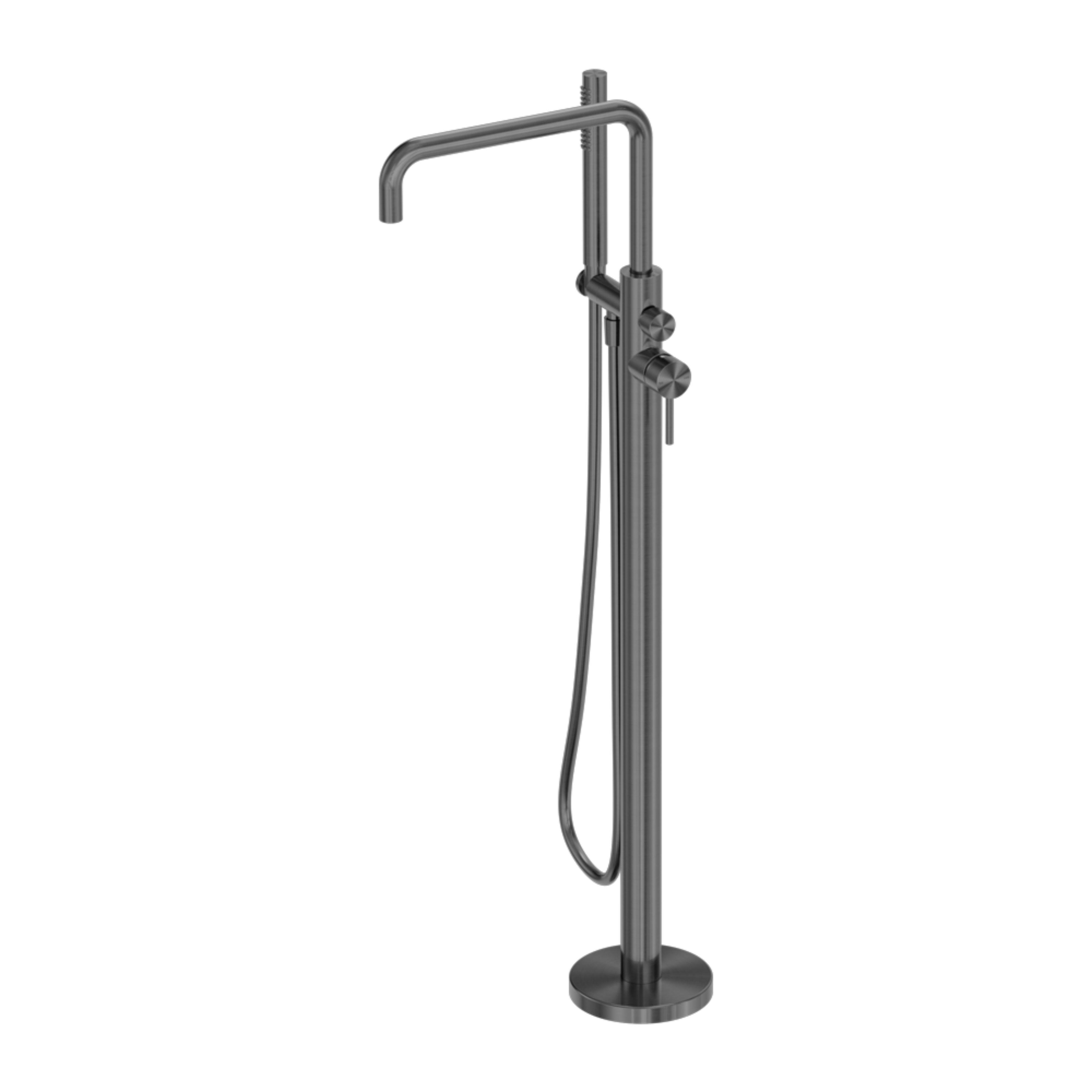 NERO ZEN FREESTANDING BATH MIXER GRAPHITE