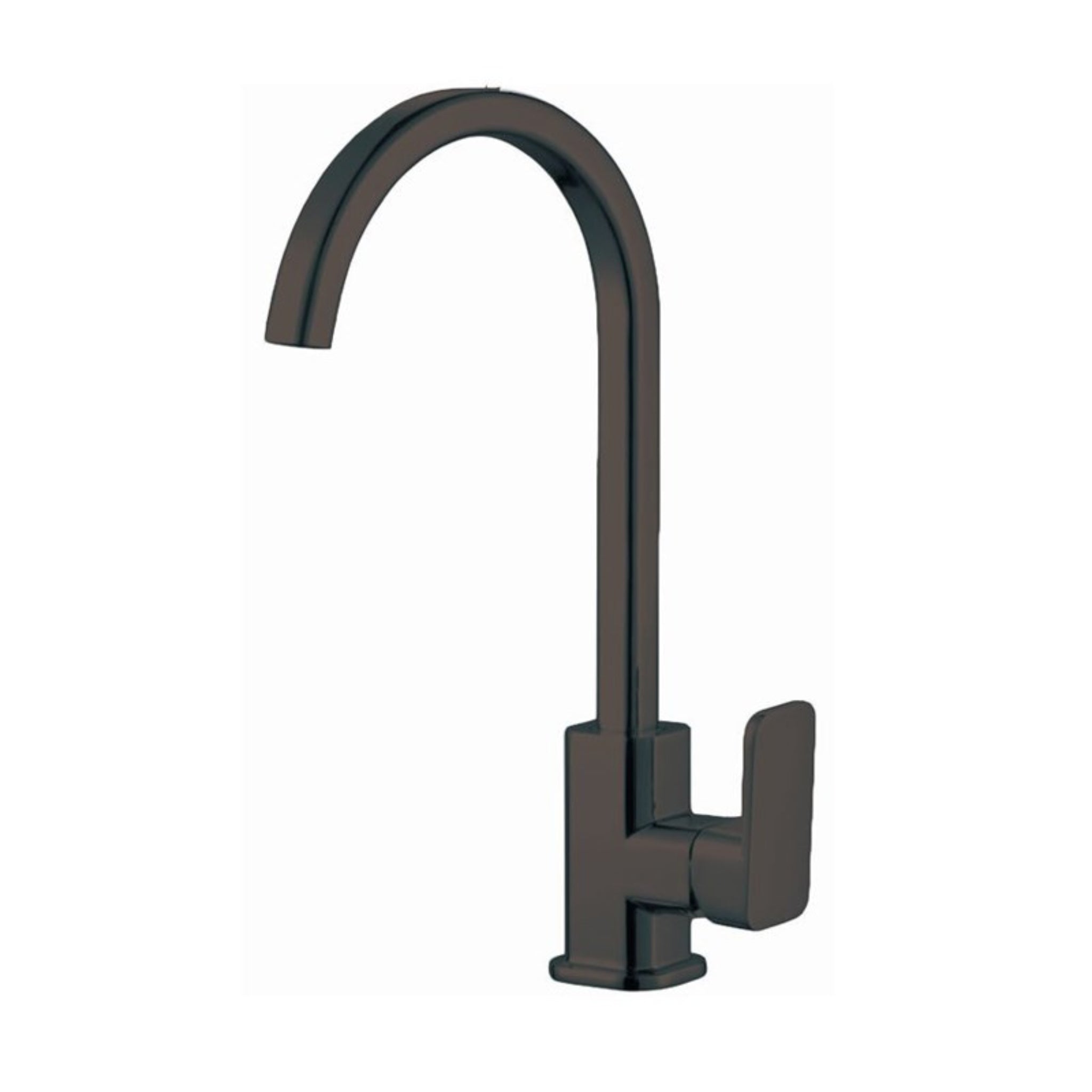 AQUAPERLA IVANO KITCHEN MIXER 398MM MATTE BLACK