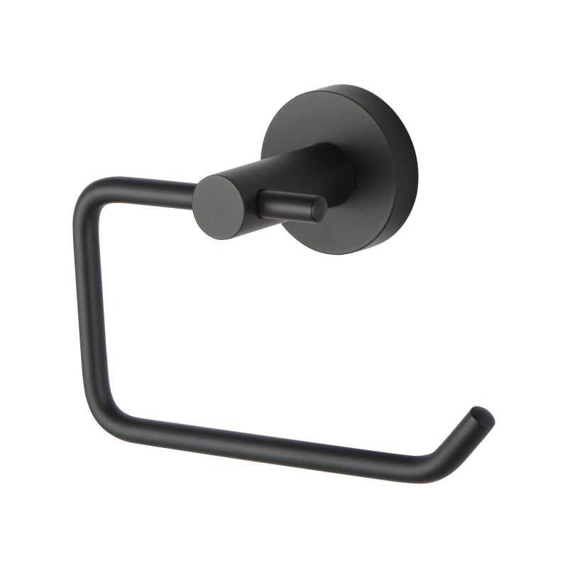 AQUAPERLA LUCID PIN TOILET PAPER HOLDER 138MM BLACK