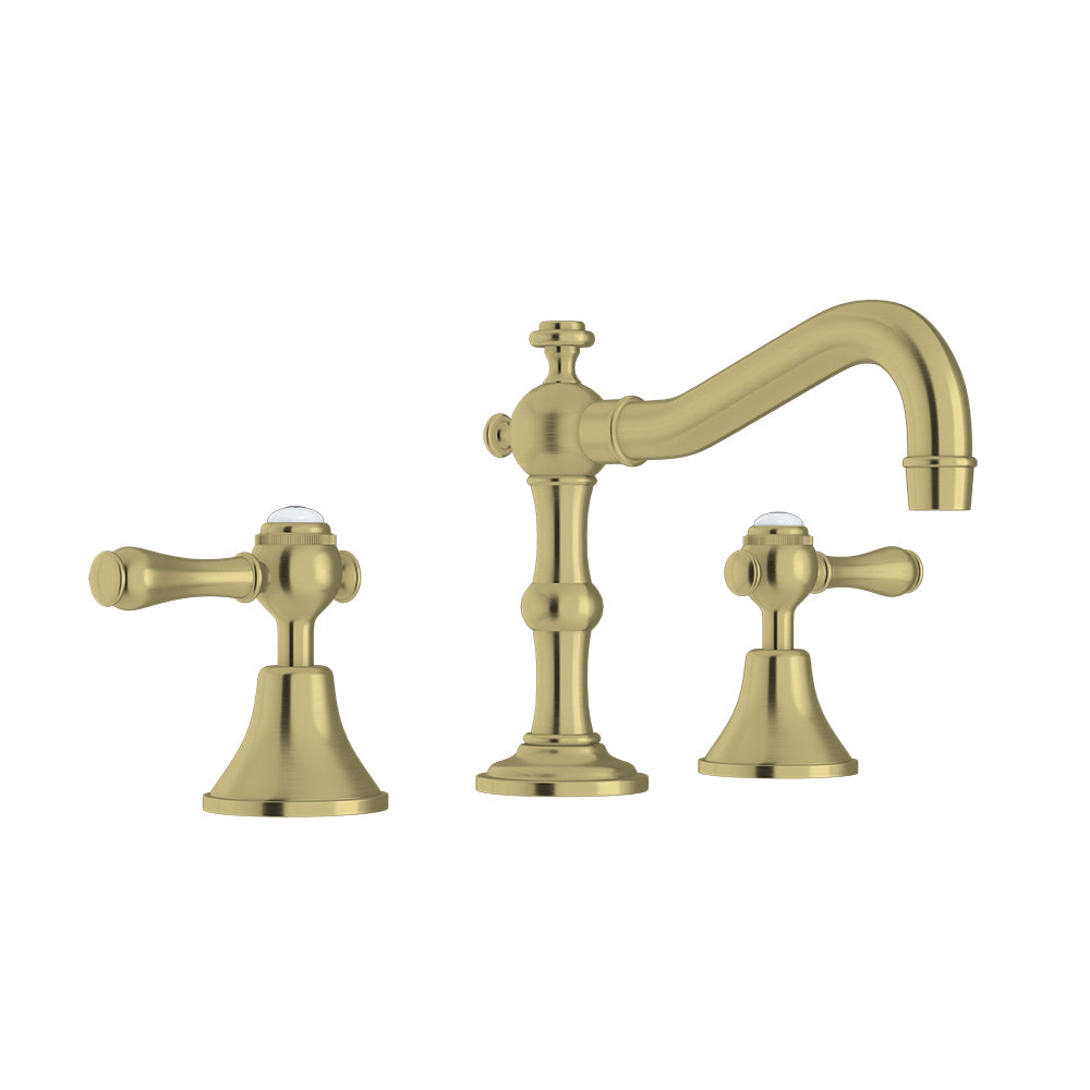 LINKWARE AUGUSTINE LEAD FREE THREE PIECE BASIN SET 152MM PVD GOLD