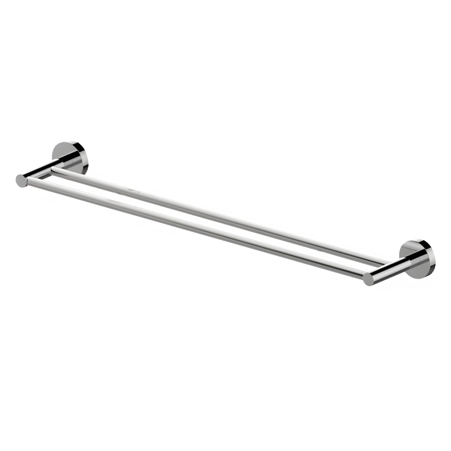 GARETH ASHTON POCO NON-HEATED DOUBLE TOWEL RAIL CHROME 760MM