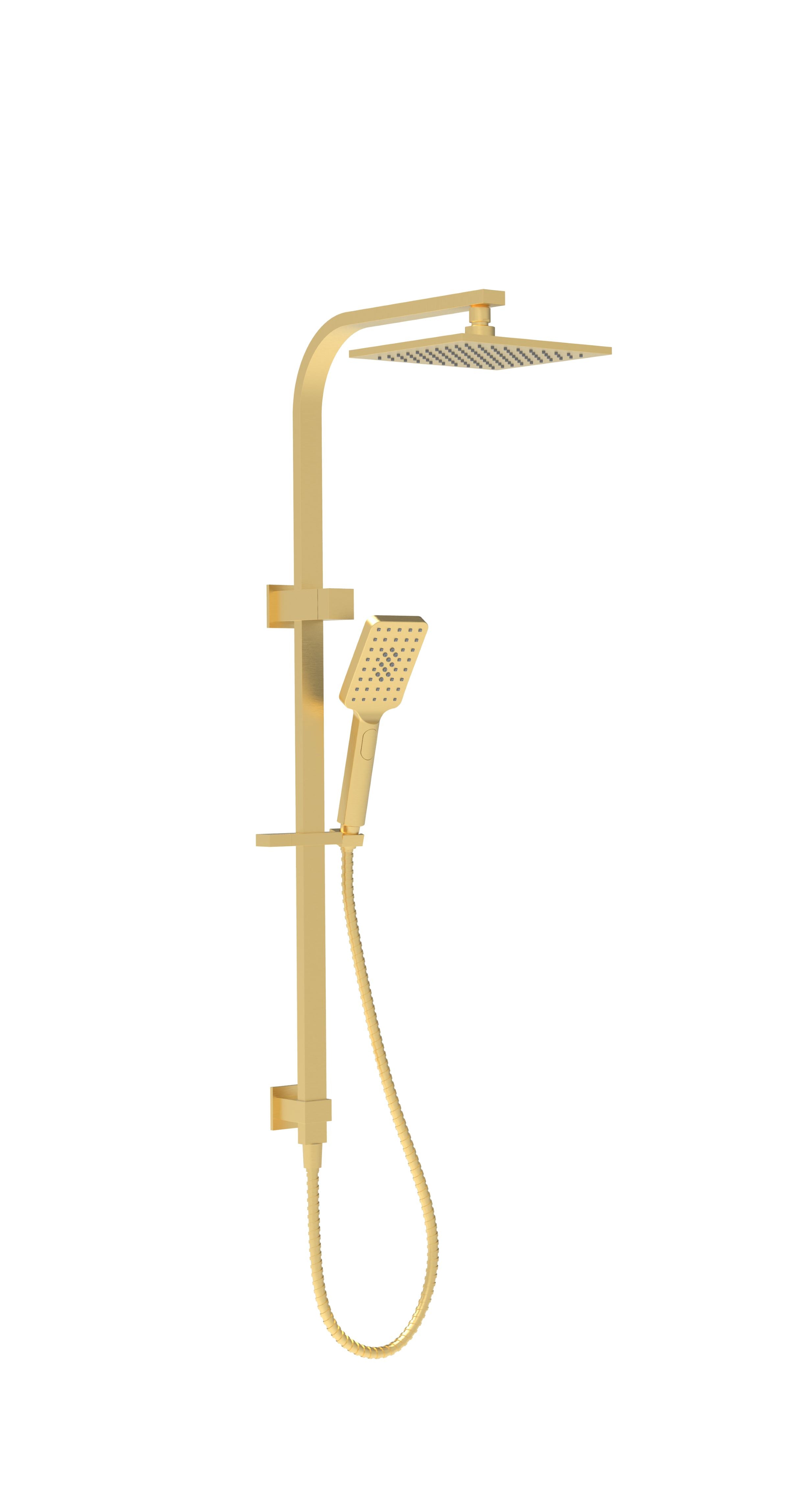 IKON EDEN MULTIFUNCTION SHOWER SET 896MM BRUSHED GOLD