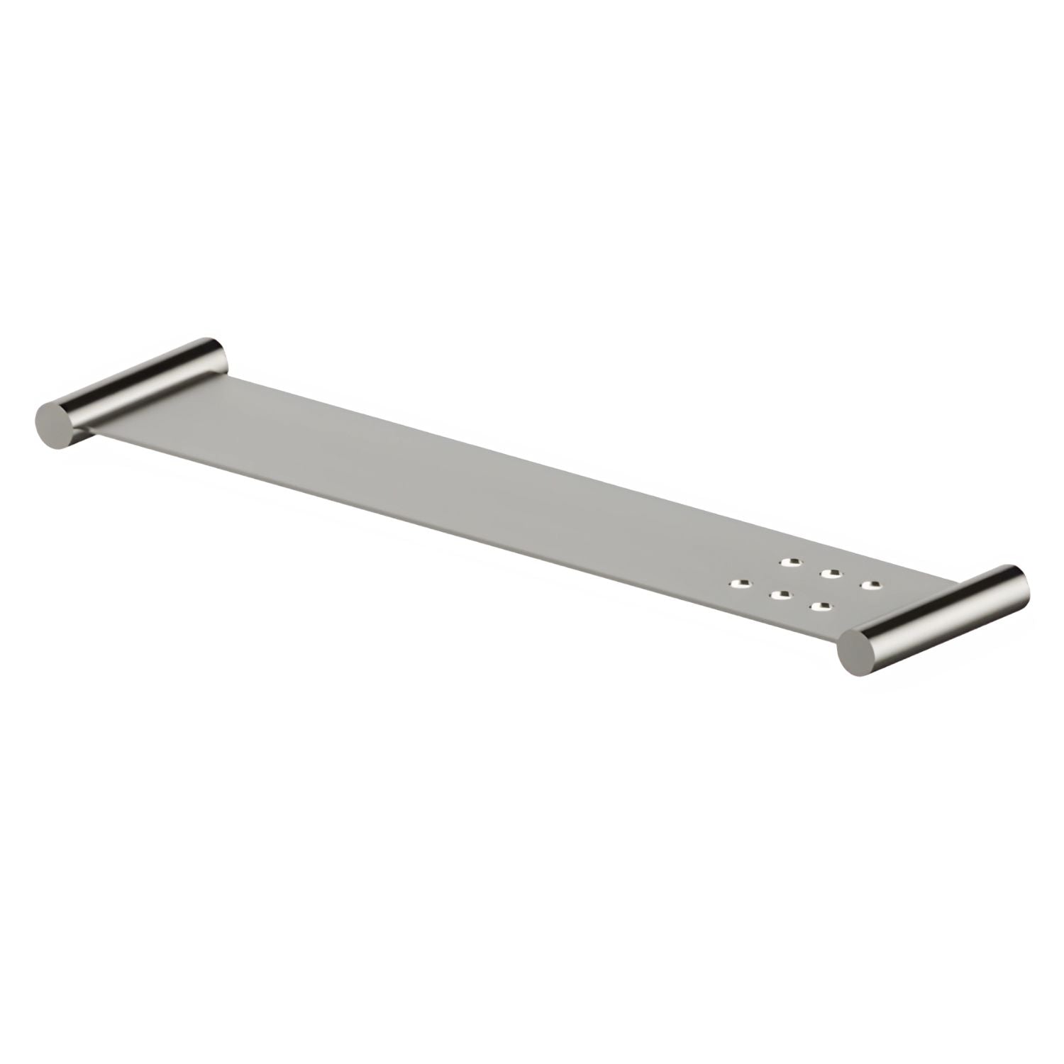 GARETH ASHTON POCO SHOWER SHELF BRUSHED NICKEL