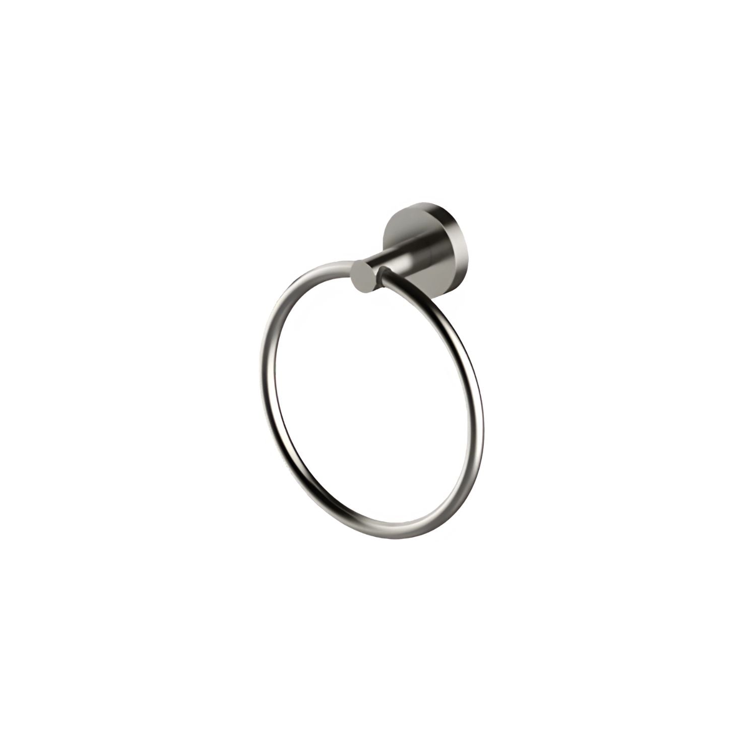 GARETH ASHTON POCO TOWEL RING BRUSHED NICKEL