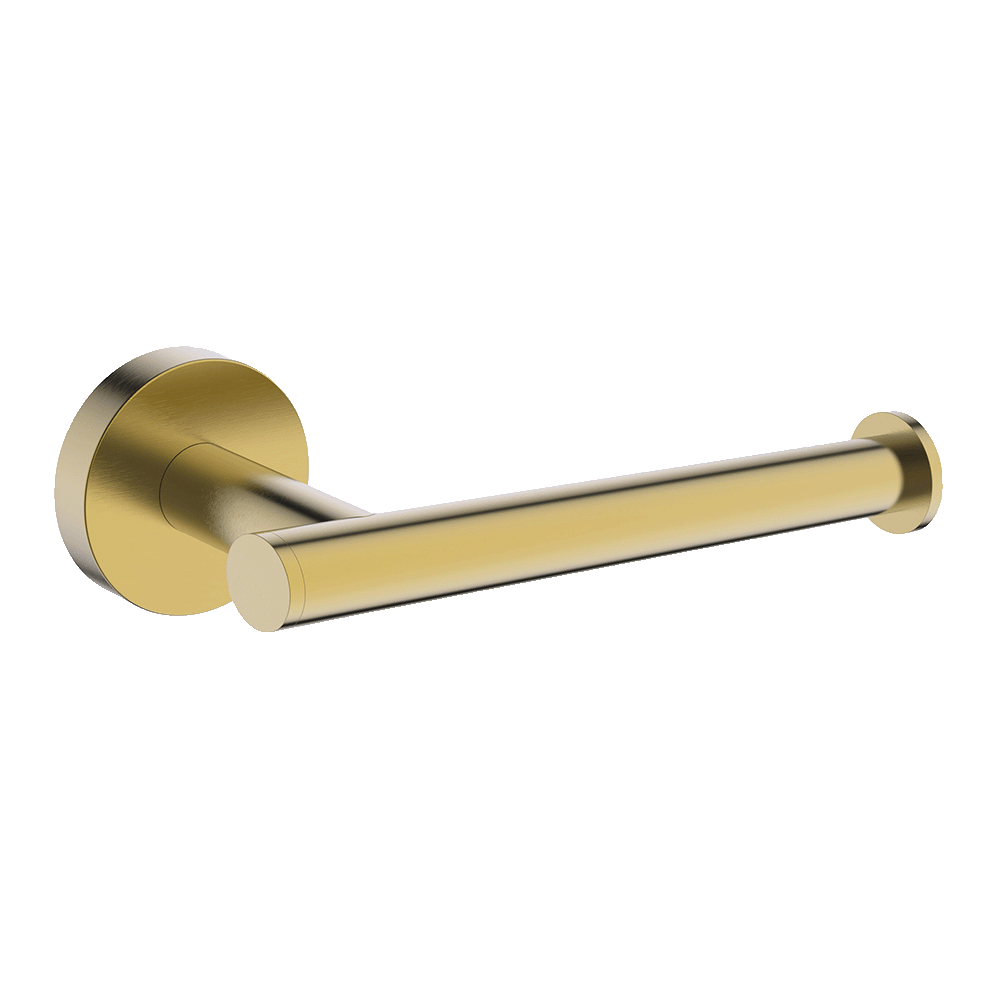 GARETH ASHTON POCO TOILET ROLL HOLDER BRUSHED BRASS