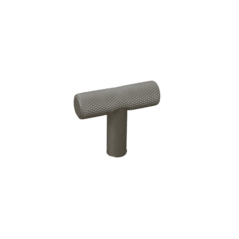 MODULR T KNOB ROUND HANDLE PEARL ANTHRACITE 40MM