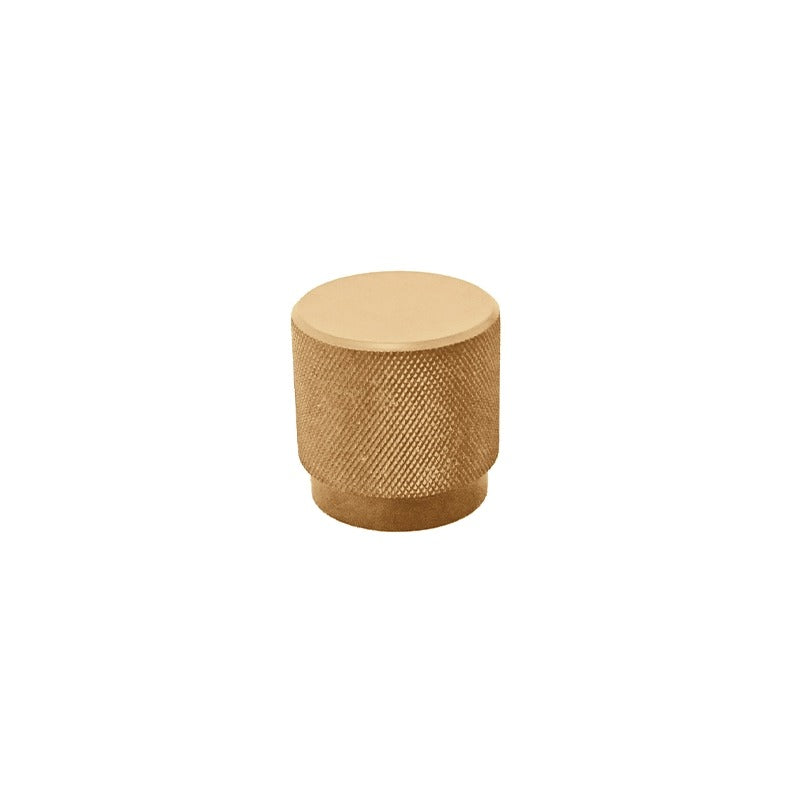 MODULR KNOB ROUND HANDLE PEARL GOLD 40MM