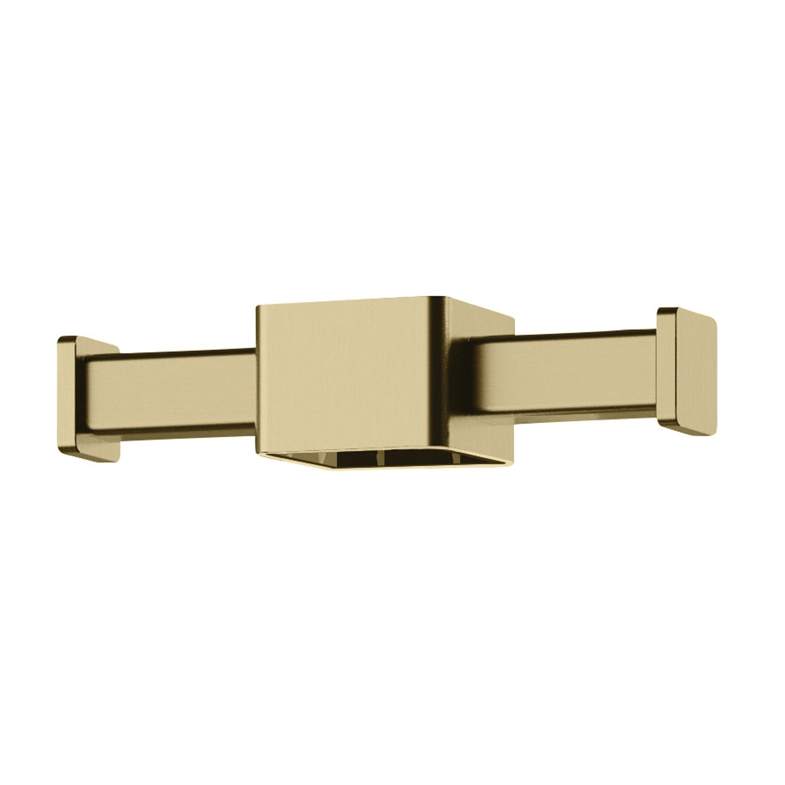 PHOENIX VERTICAL RAIL HOOK SQUARE BRUSHED GOLD