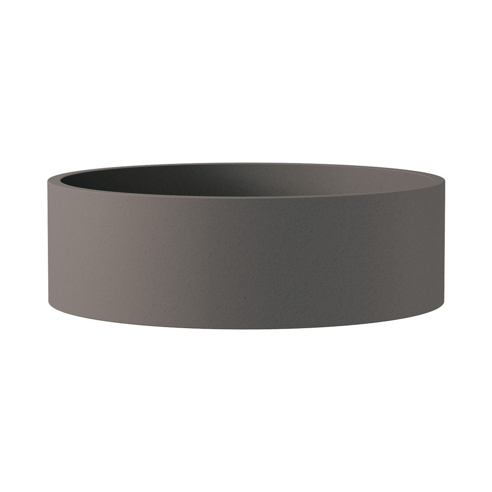 FIENZA JADA CONCRETE ABOVE COUNTER BASIN WARM GREY 390MM