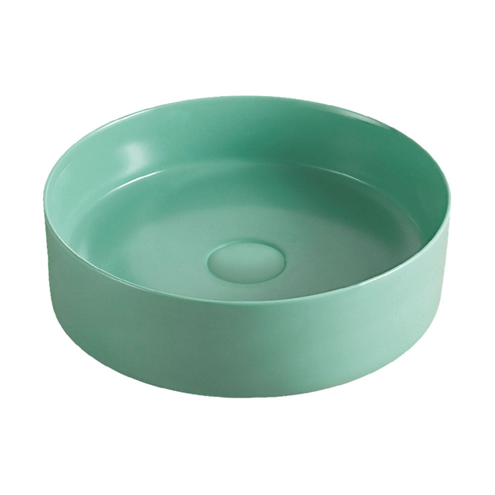 FIENZA REBA ABOVE COUNTER BASIN MATTE GREEN 360MM