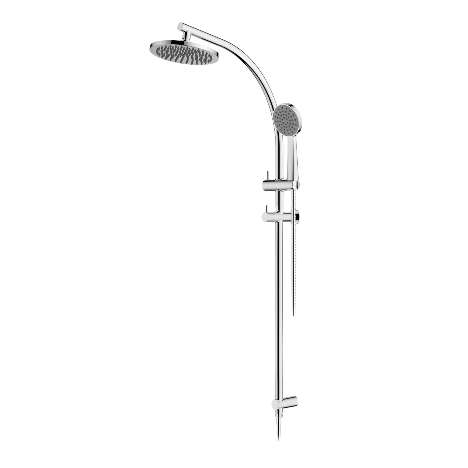 GARETH ASHTON CURVE SHOWER SYSTEM CHROME