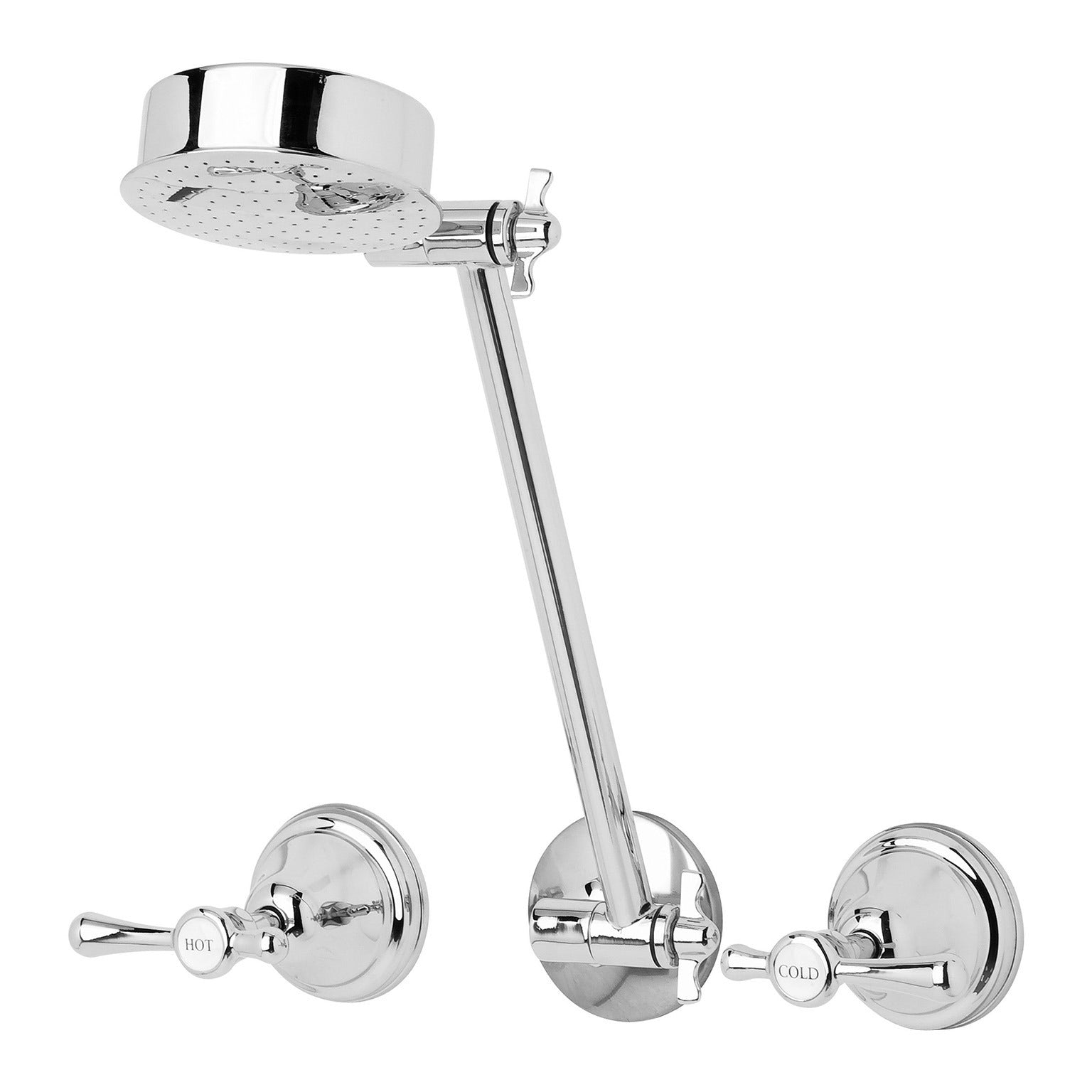 PHOENIX RHAPSODY THREE-PIECE LEVER SHOWER SET CHROME