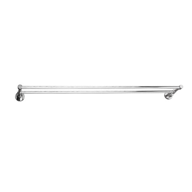 LINKWARE RENOVATOR DOUBLE NON-HEATED TOWEL RAIL 750MM CHROME