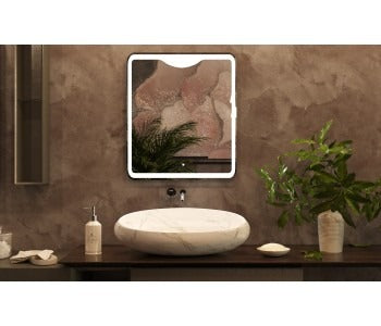 BEL BAGNO FRAMELESS LED MIRROR 600X700MM