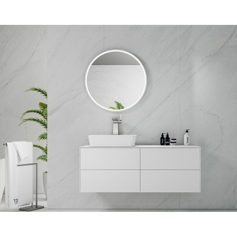 BEL BAGNO MARMO LED MIRROR WHITE 700MM