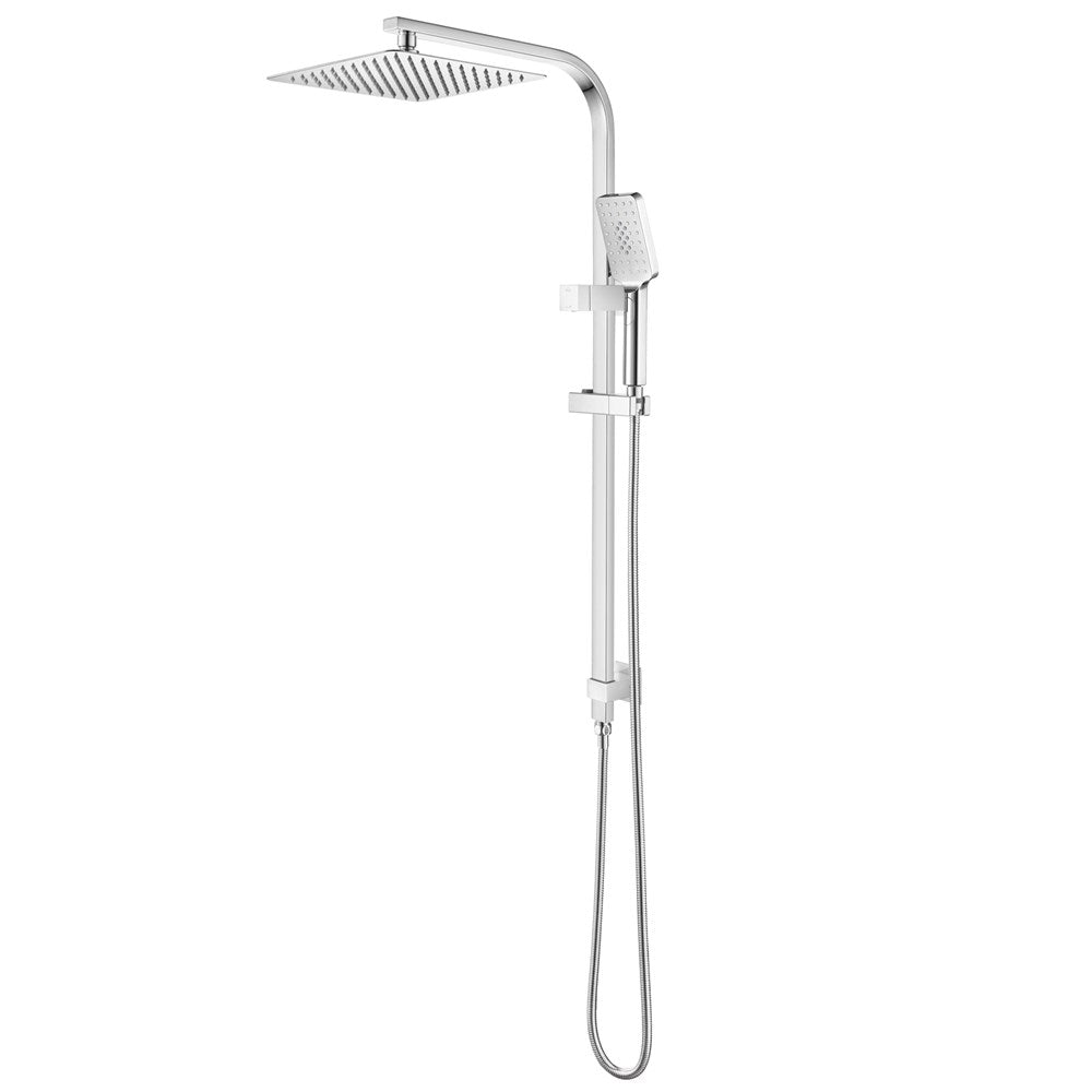 AQUAPERLA SQUARE 10" SHOWER STATION CHROME