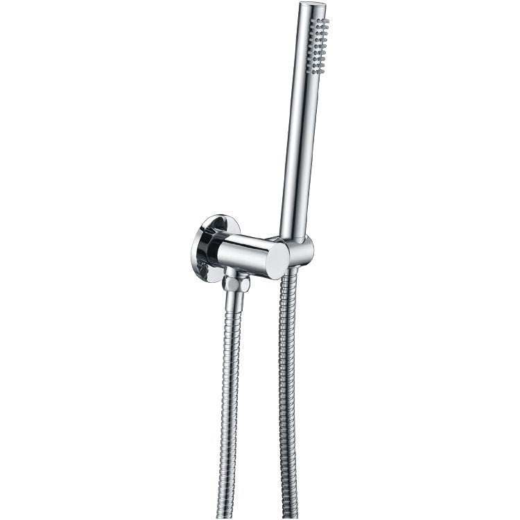 AQUAPERLA SHOWER ON RAIL WITH HAND HELD SHOWER CHROME