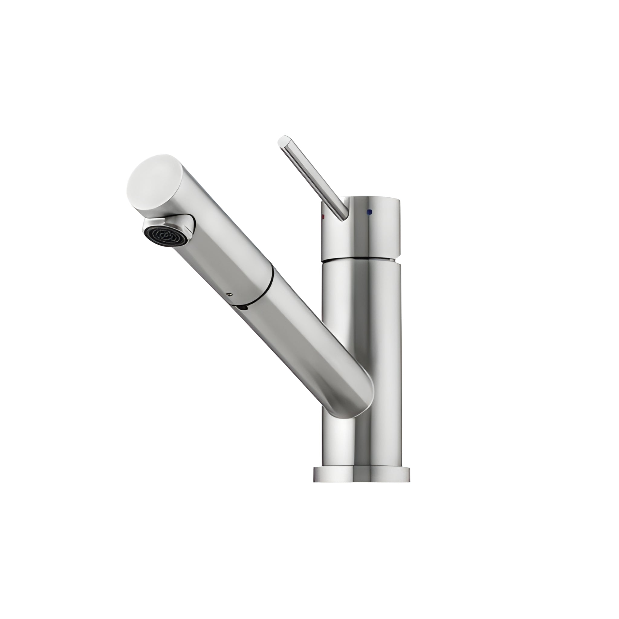 OLIVERI ESSENTE SWIVEL PULL OUT KITCHEN MIXER 180MM STAINLESS STEEL