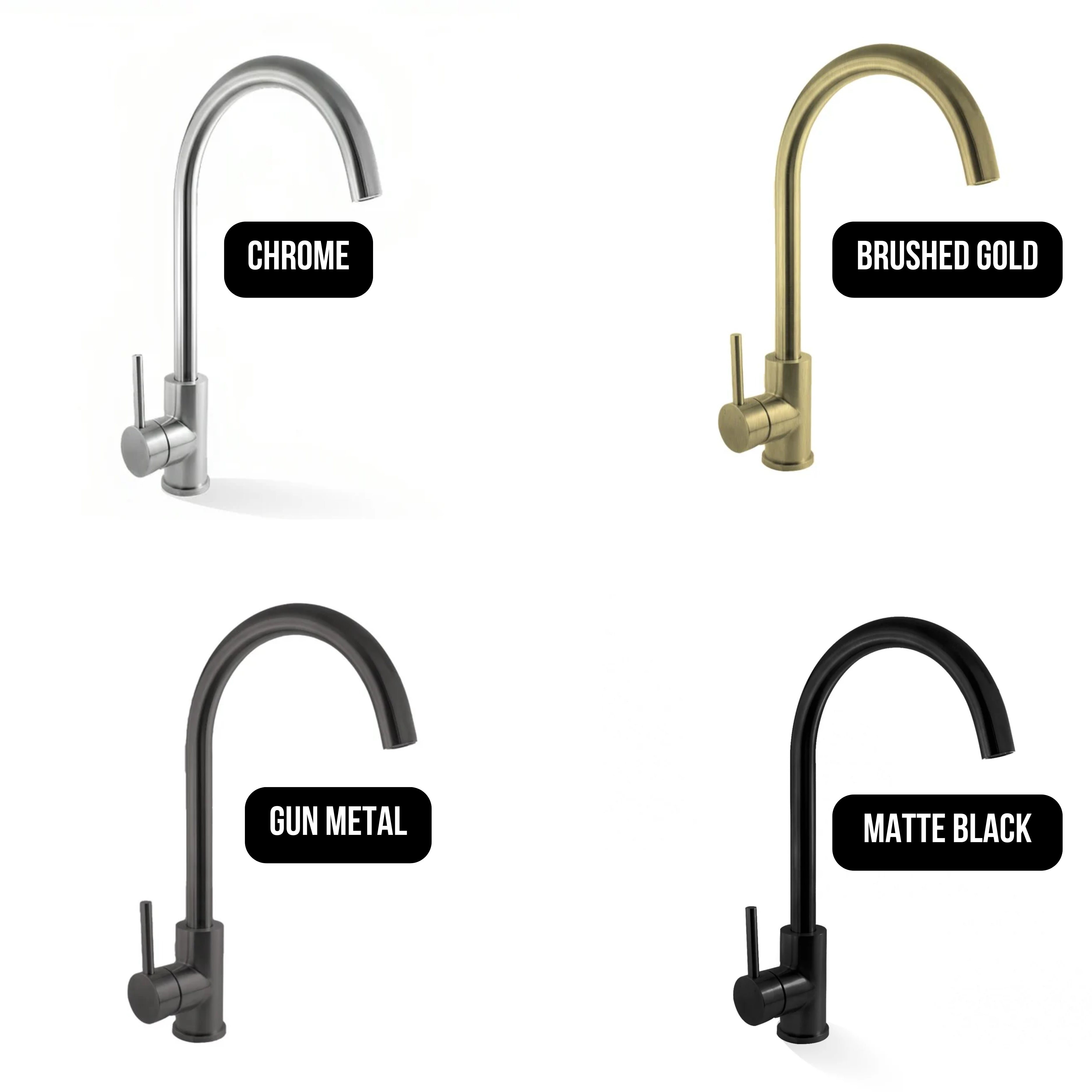 LINKWARE ELLE PROJECT SINK MIXER MATTE BLACK