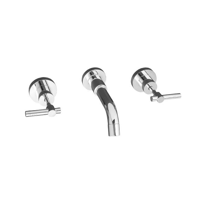 LINKWARE SABINE LEVER BATH SET 165MM CHROME