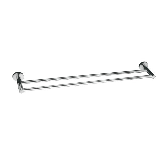 LINKWARE SABINE DOUBLE NON-HEATED TOWEL RAIL 732MM CHROME