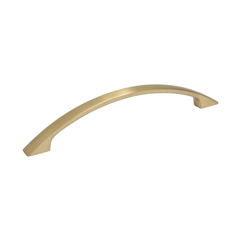 MODULR BOW HANDLE SATIN BRASS 128MM