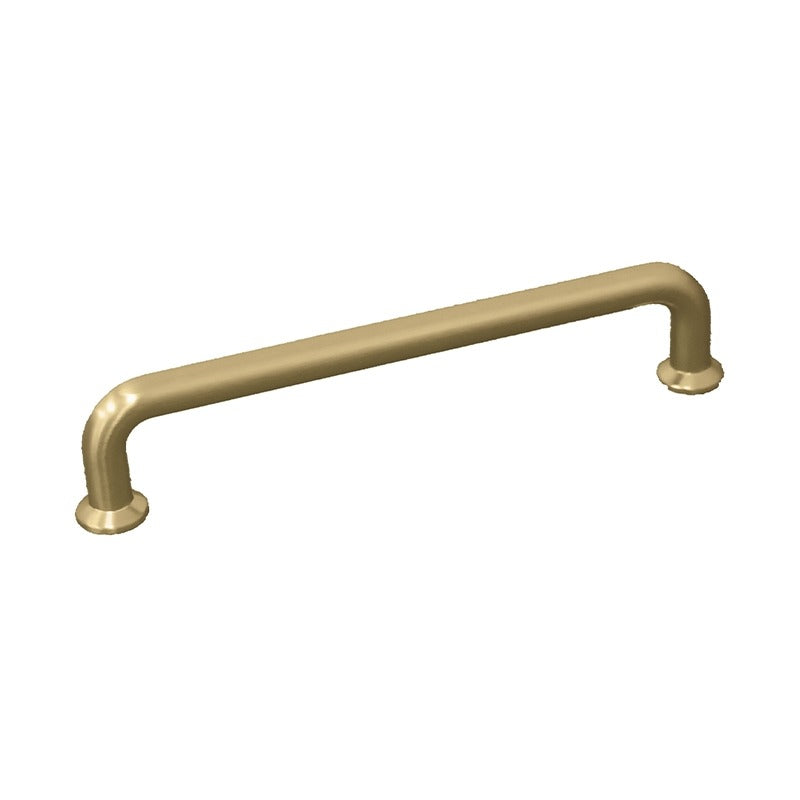 MODULR SQUARE HANDLE SATIN GOLD (AVAILABLE IN 128MM, 192MM AND 320MM)