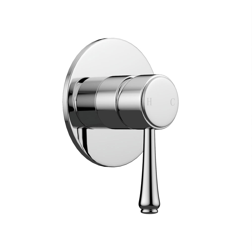 LINKWARE AUGUSTINE LEAD FREE WALL MIXER 100MM CHROME