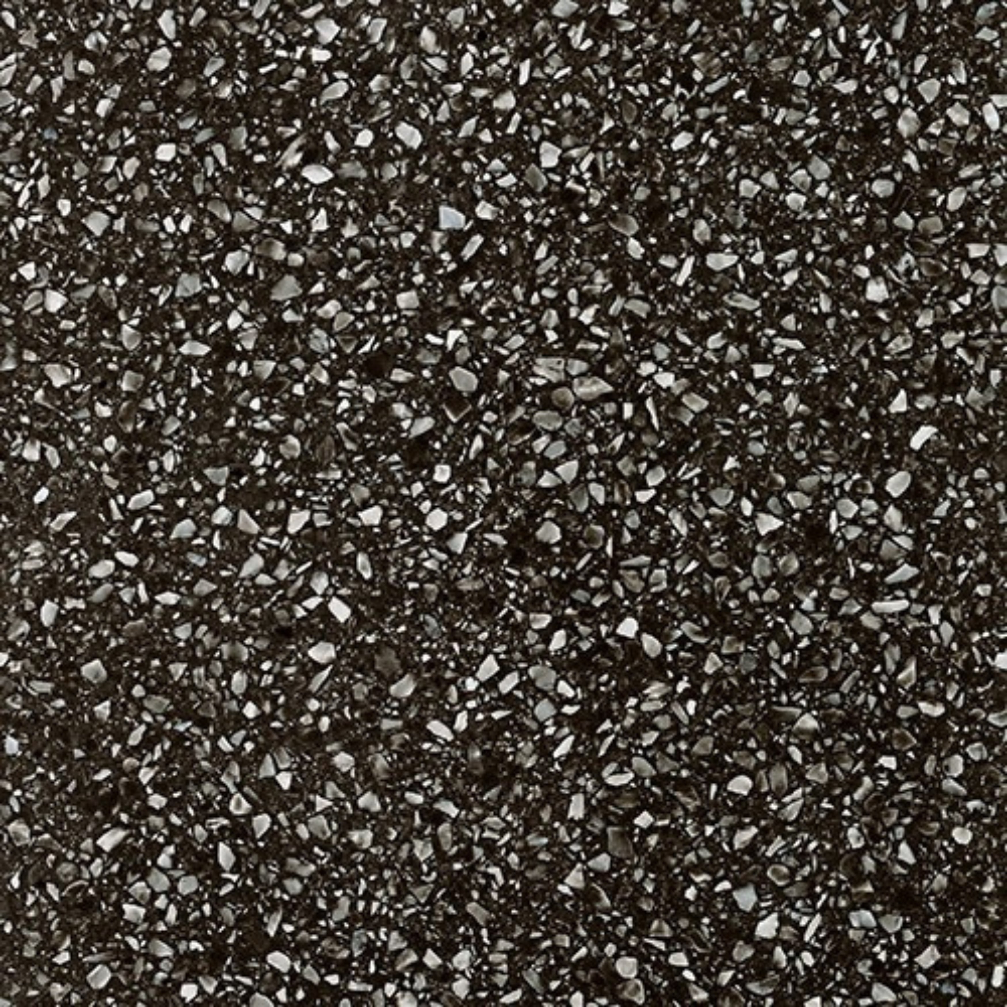 EVERSTONE TERRAZZO VENEZIA NERO MATTE 600X600MM SQUARE TILE (PER BOX)