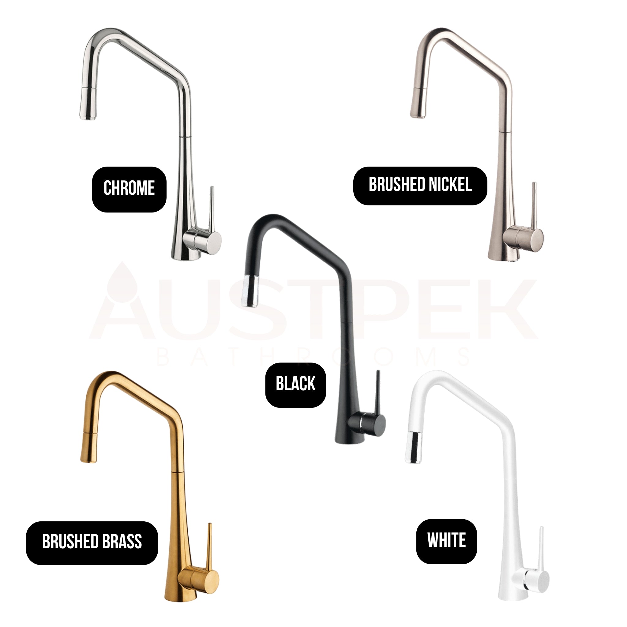 ARMANDO VICARIO TINK-D PULL-OUT SINK MIXER BRUSHED NICKEL