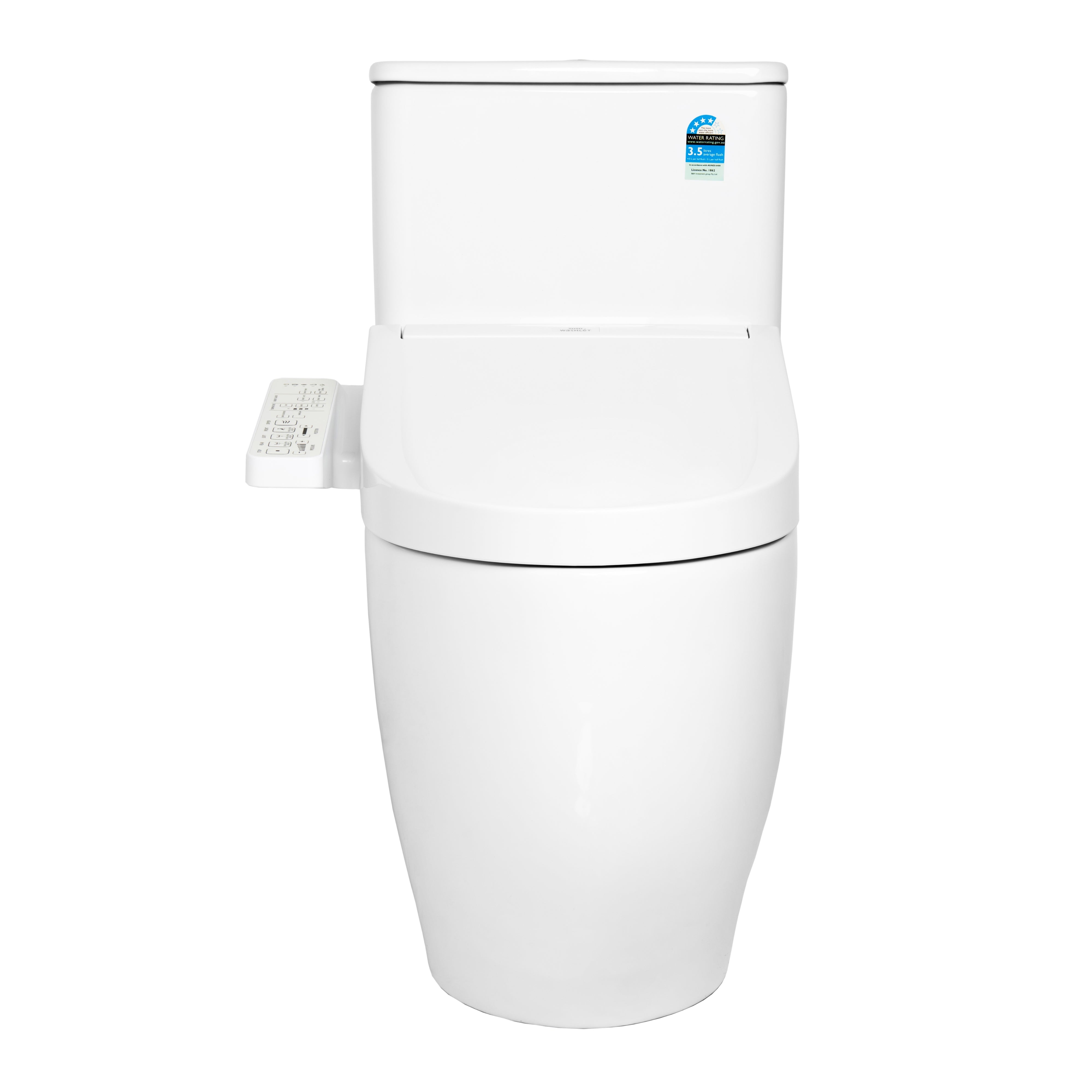 TOTO C2 WASHLET W/ SIDE CONTROL AND BTW TOILET SUITE PACKAGE ELONGATED GLOSS WHITE