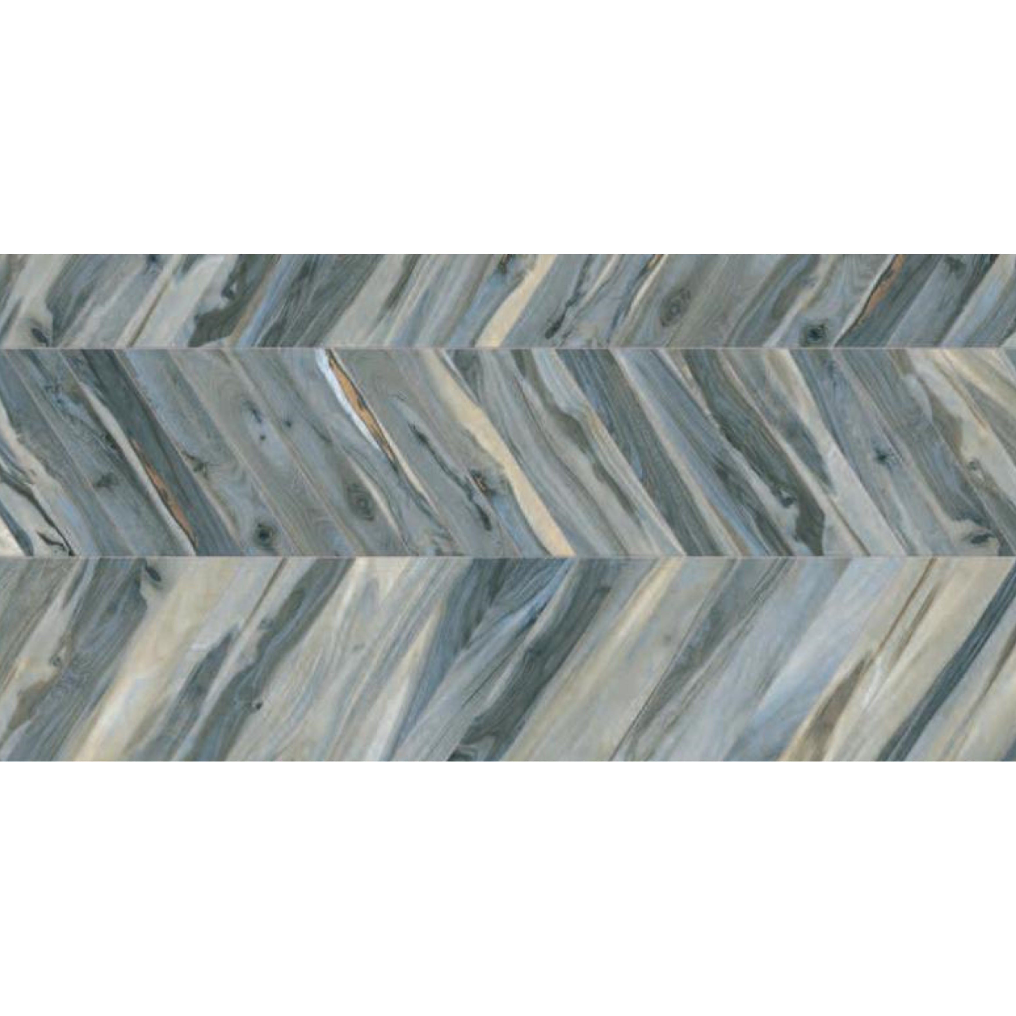 EVERSTONE KAURI TASMAN NATURAL 407X75MM CHEVRON TILE (PER BOX)