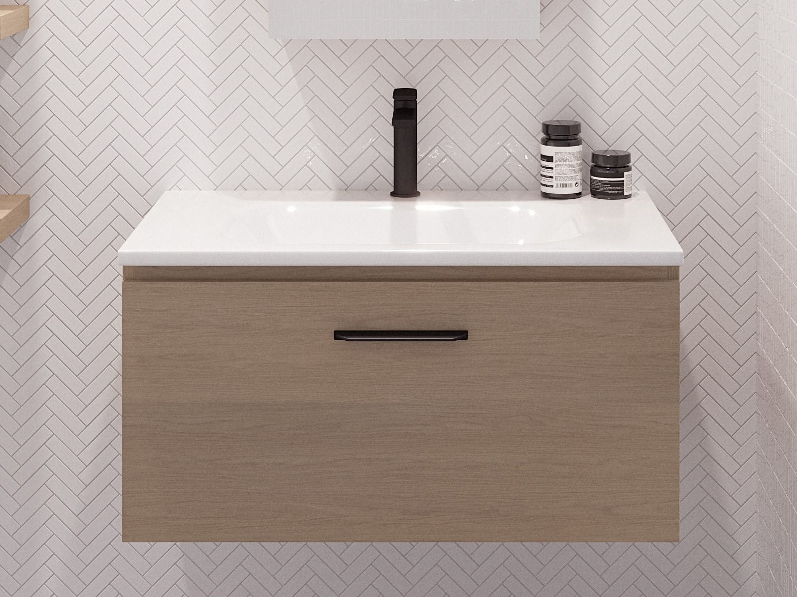 TIMBERLINE KINGSLEY CUSTOM WALL HUNG VANITY (ALL SIZING)