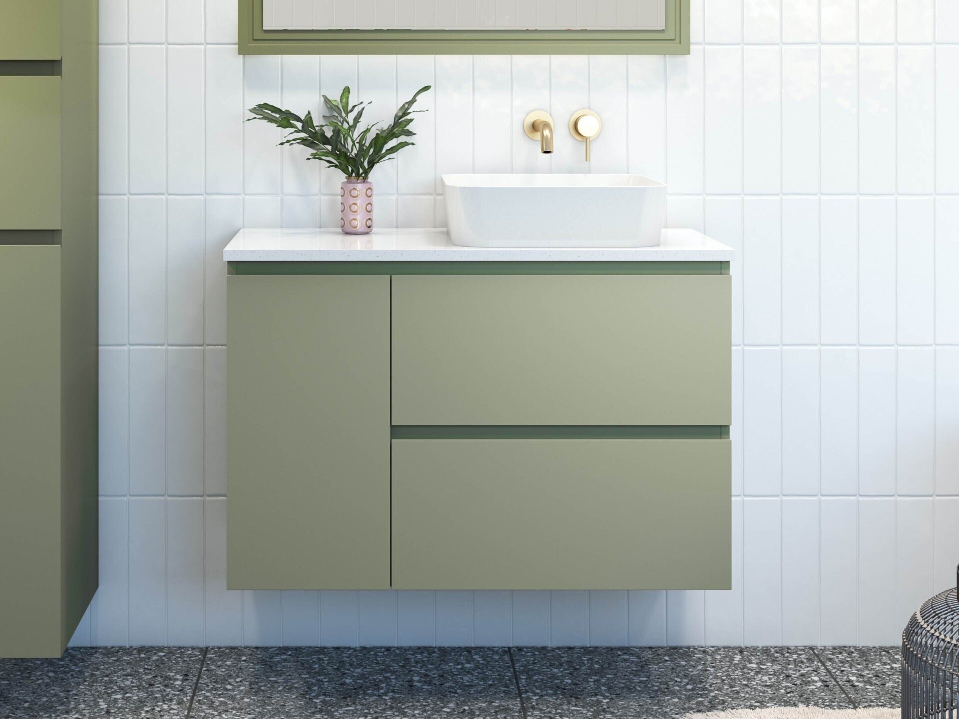 TIMBERLINE MARSHALL CUSTOM WALL HUNG VANITY (ALL SIZING)