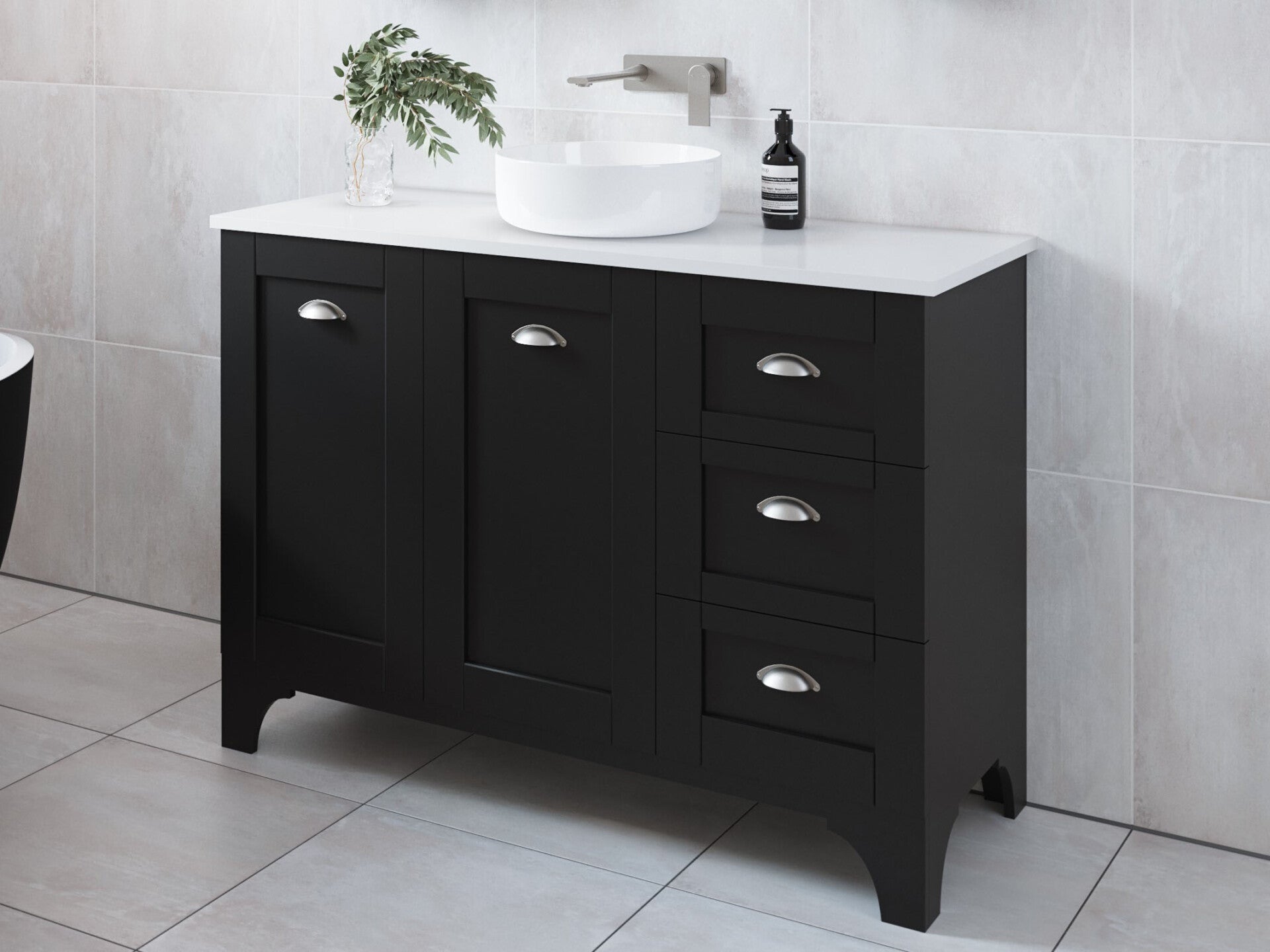 TIMBERLINE WINDSOR CUSTOM FLOOR STANDING VANITY (ALL SIZING)