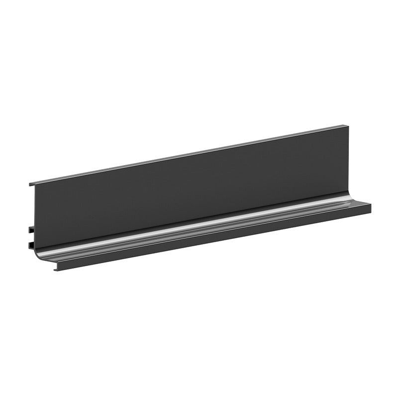 MODULR CAPRI J TOP DRAWER PROFILE HANDLE TITANIUM GREY 3600MM