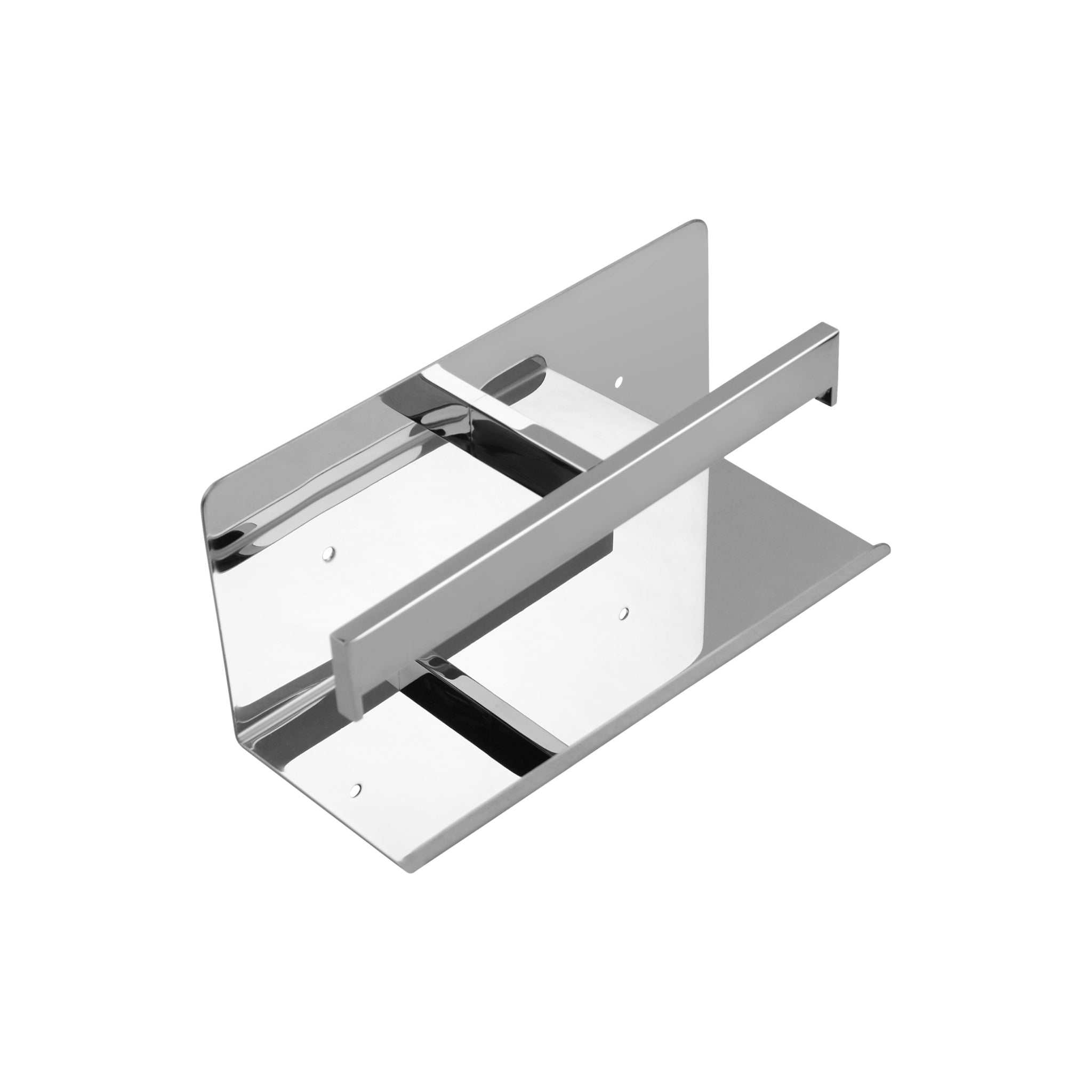 AQUAPERLA IVANO TOILET PAPER HOLDER 250MM CHROME