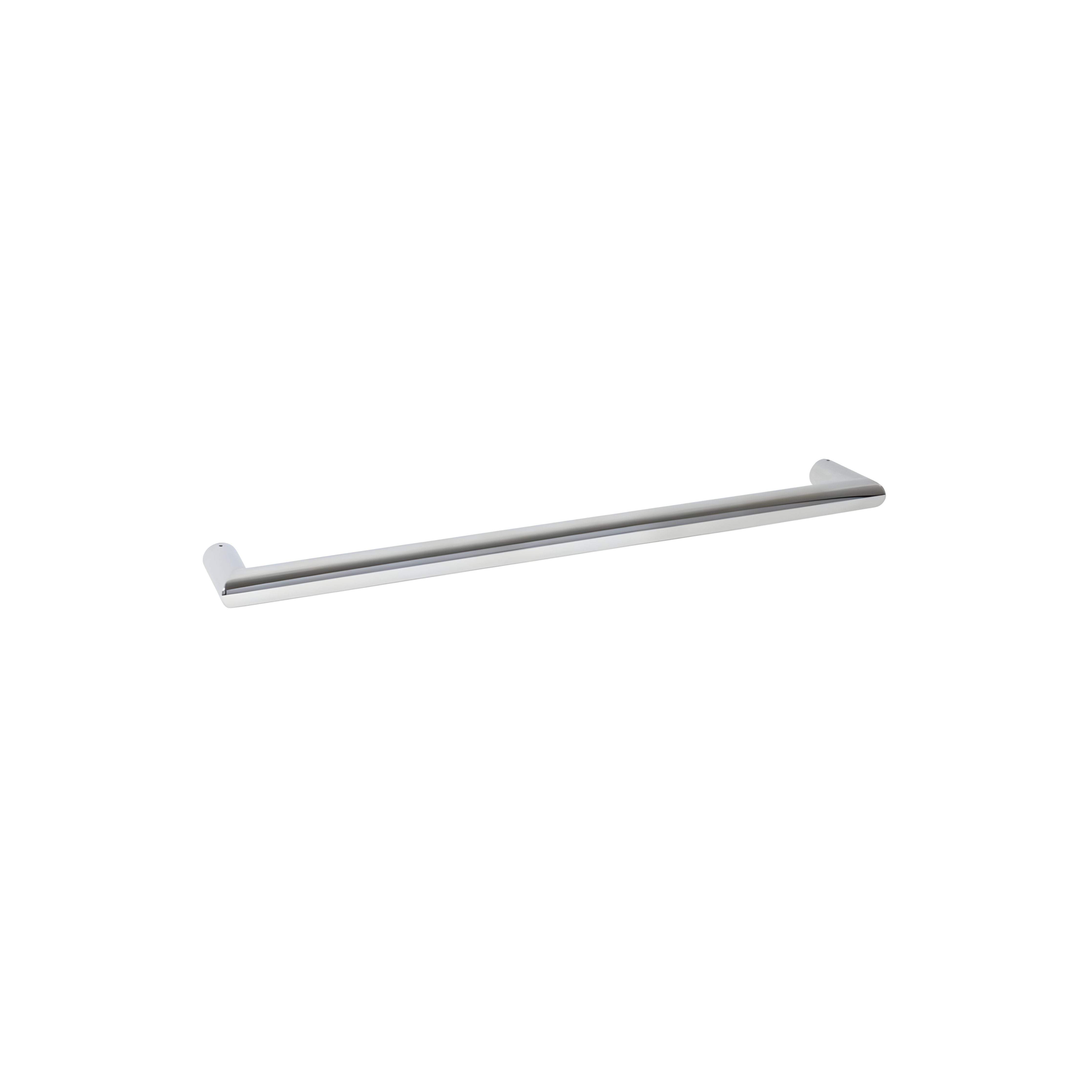 LINSOL ALLEGRA SINGLE BAR HEATED RAIL CHROME 650MM