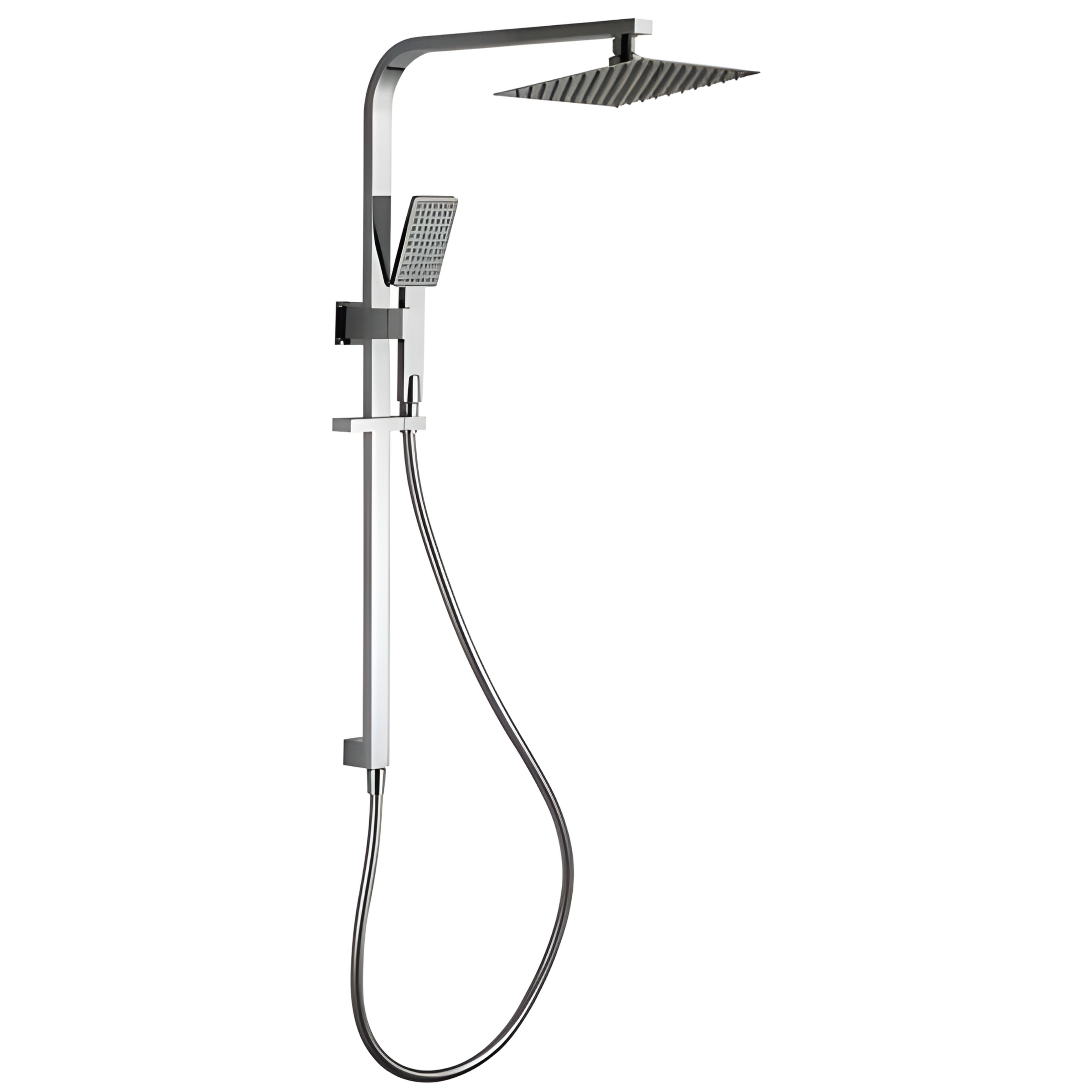 HELLYCAR BONZA SHOWER SYSTEM WITH RAIL CHROME