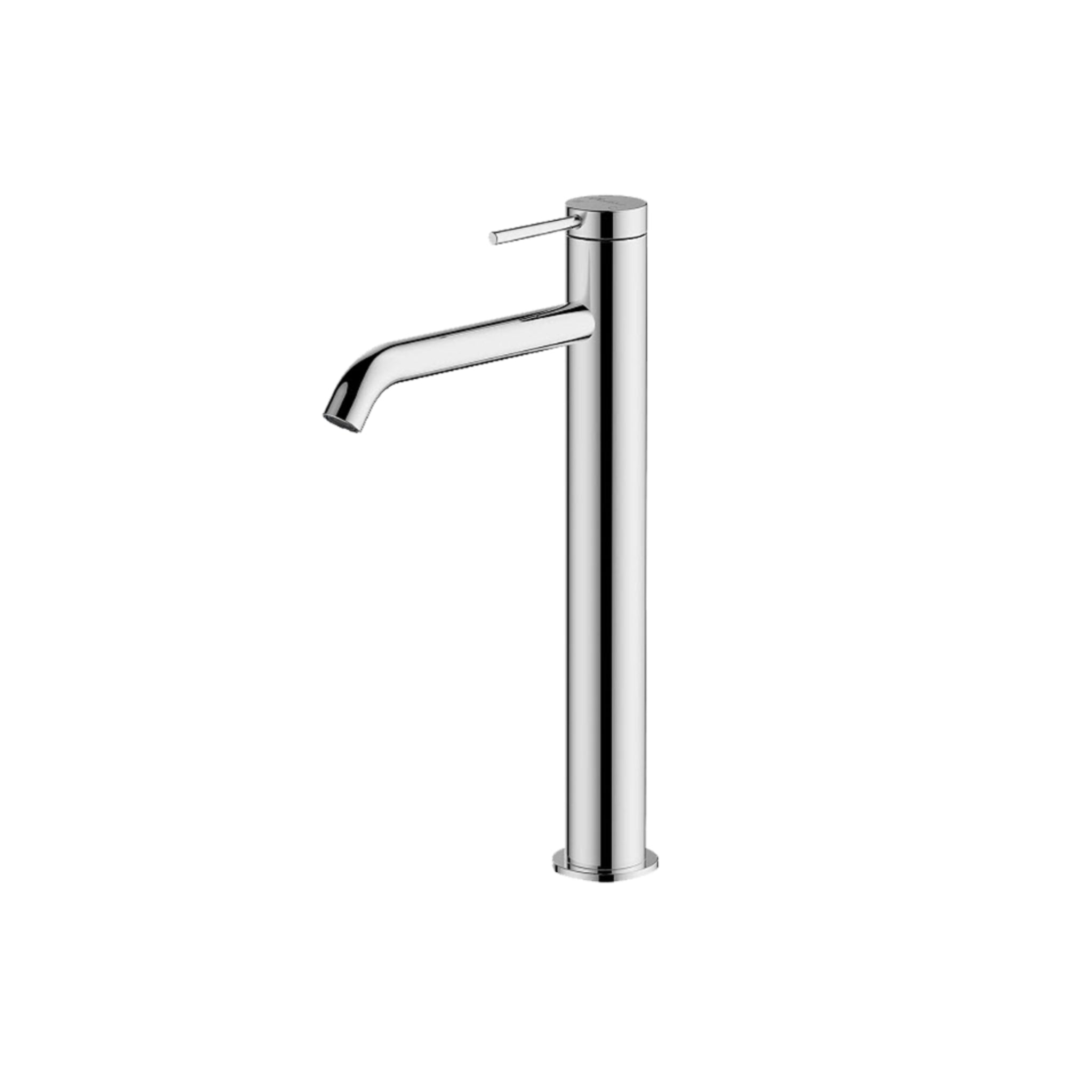 OLIVERI VENICE CURVED TALL BASIN MIXER 318MM CHROME