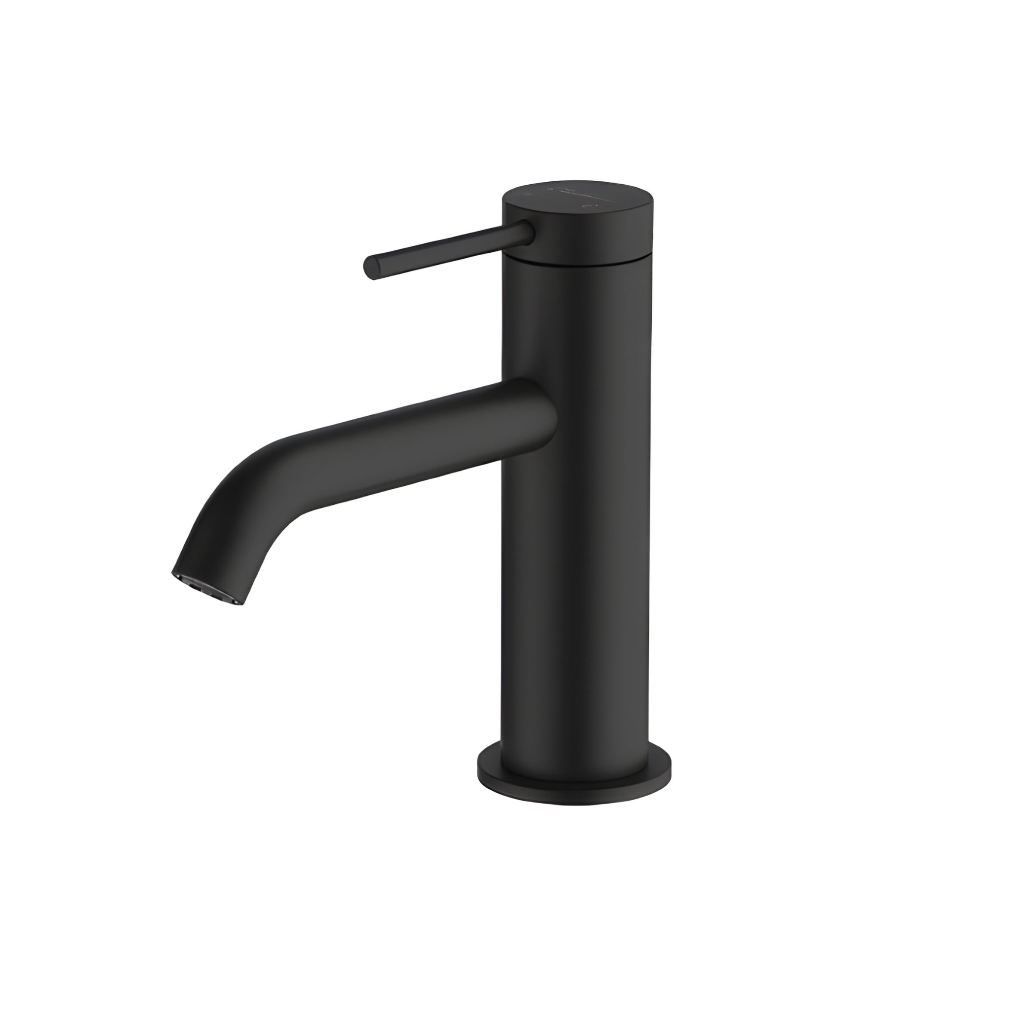 OLIVERI VENICE CURVED BASIN MIXER 153MM MATTE BLACK