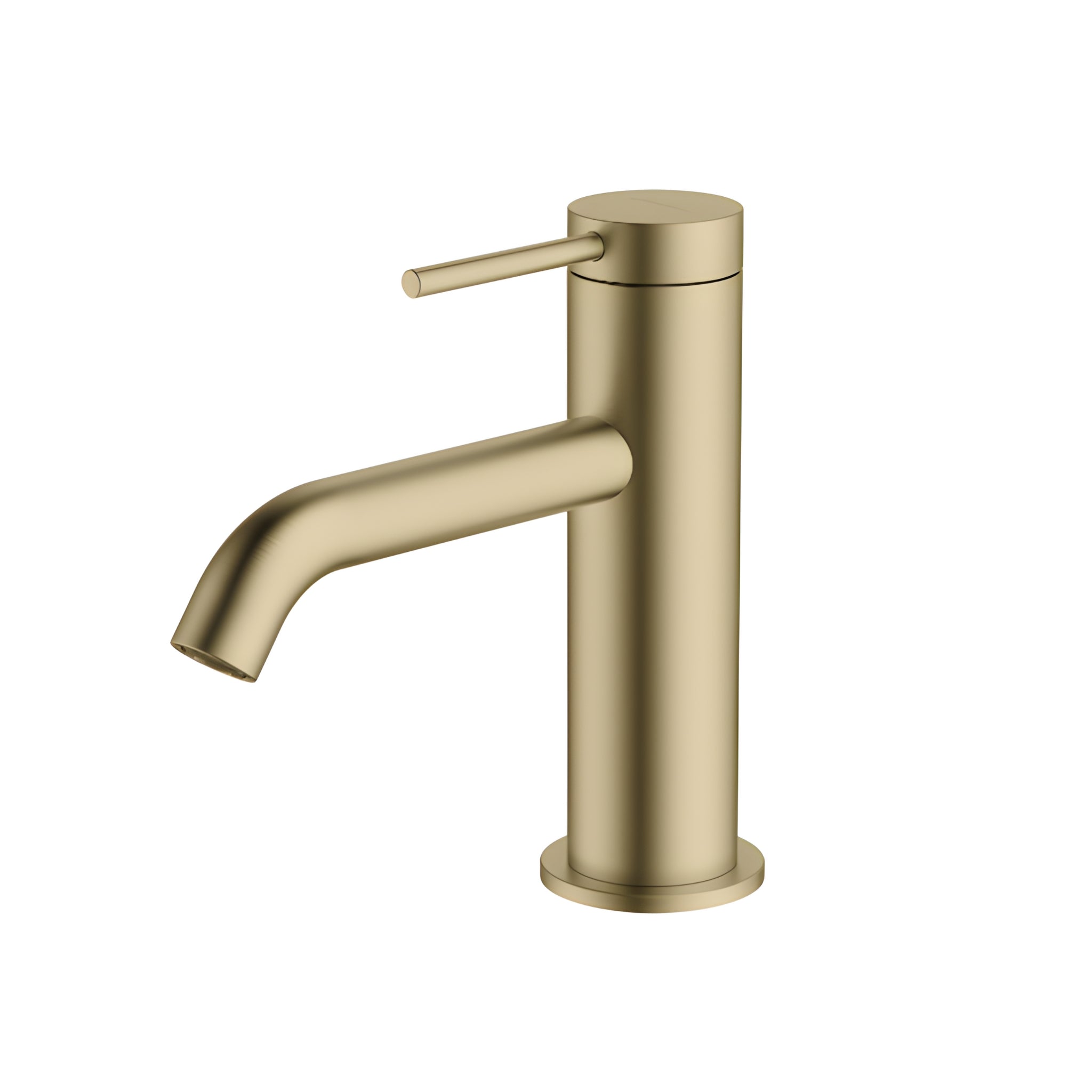 OLIVERI VENICE CURVED BASIN MIXER 153MM CLASSIC GOLD