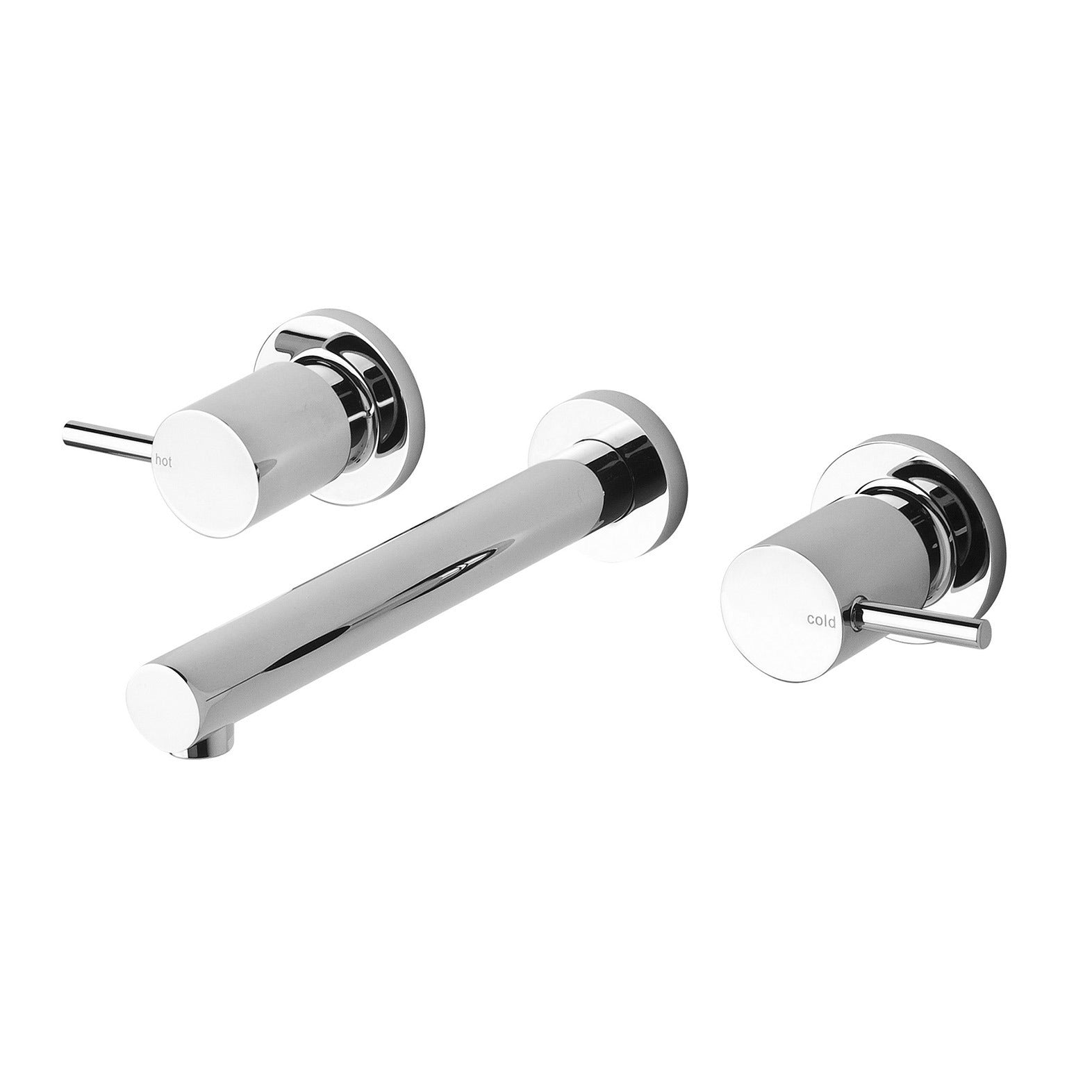 PHOENIX VIVID PIN THREE-PIECE LEVER BATH SET 200MM CHROME