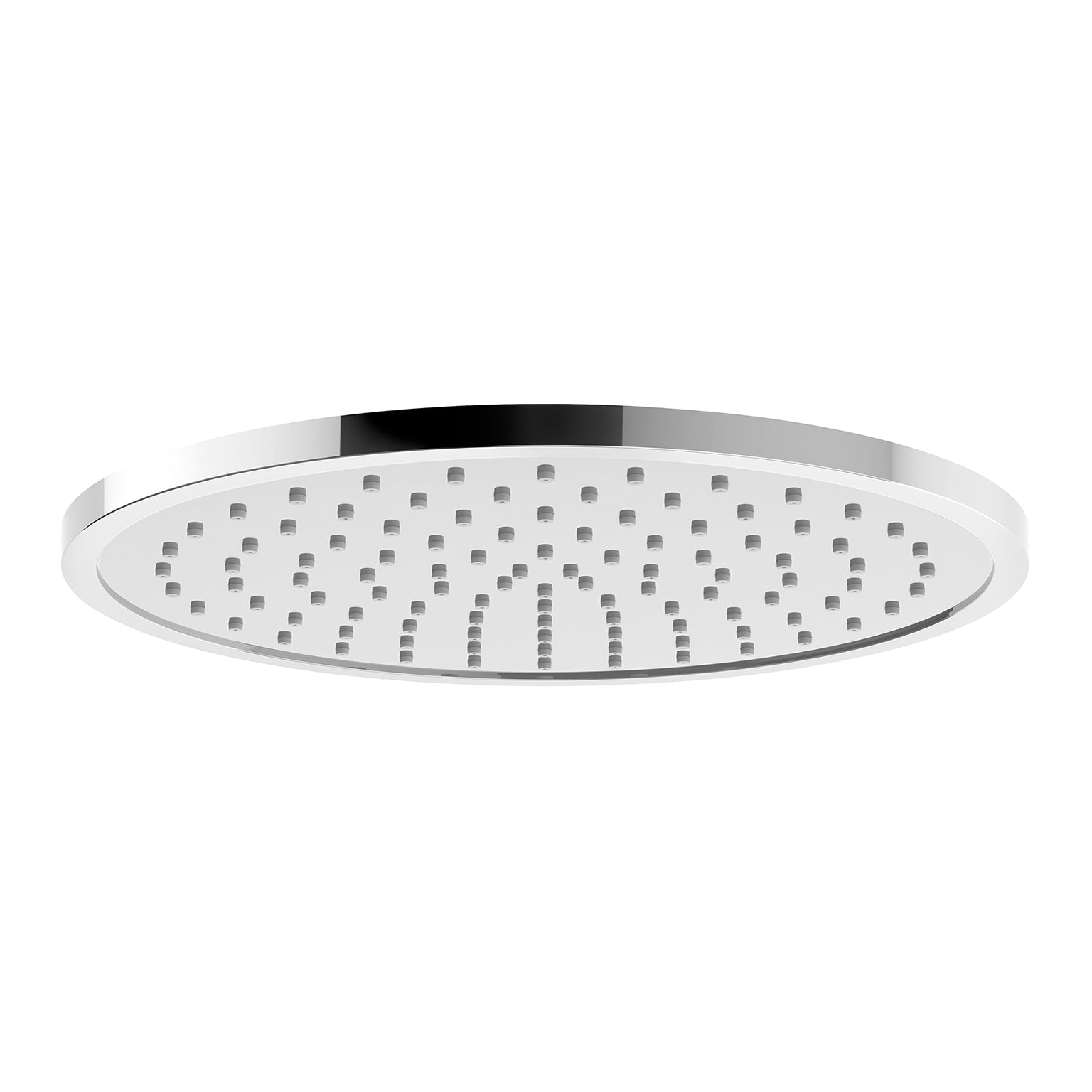 PHOENIX VIVID SLIMLINE FLUSH MOUNT CEILING SHOWER ROUND 300MM CHROME