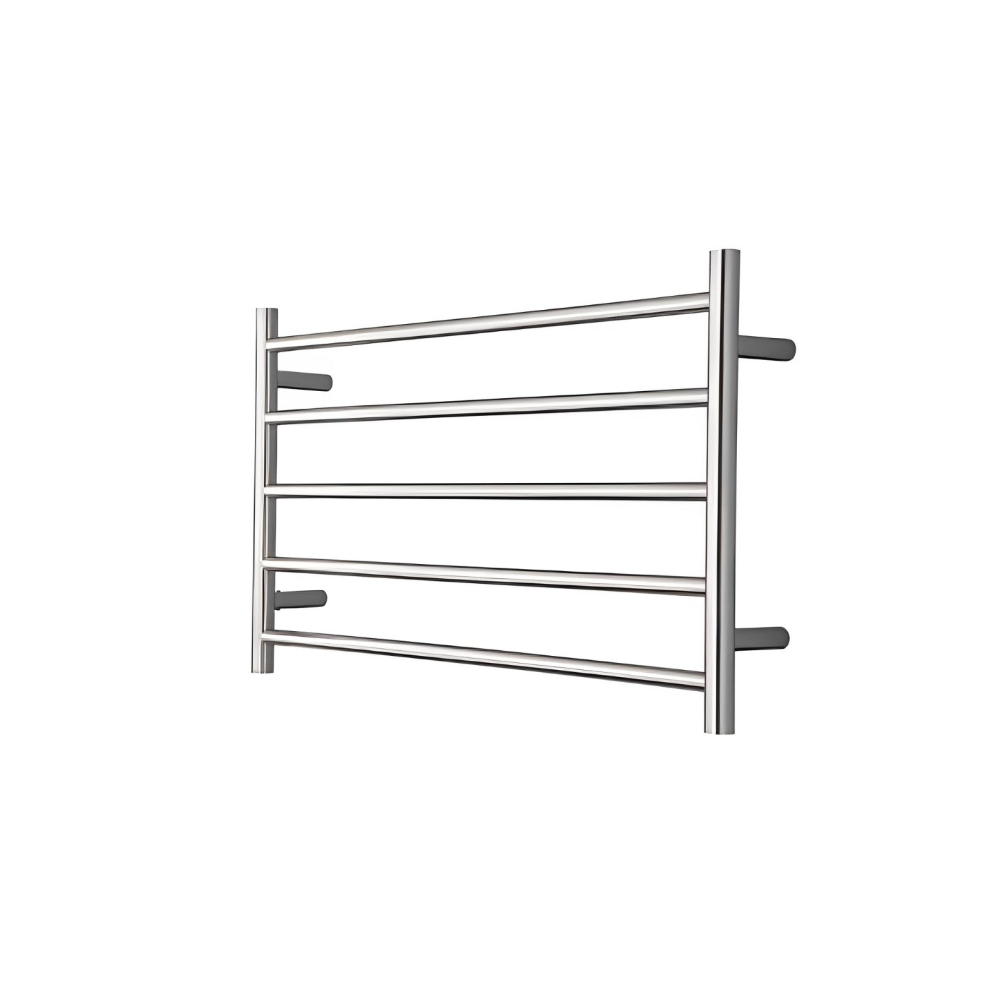 HEIRLOOM GENESIS EXTENDED HEATED TOWEL RAIL STAINLESS STEEL 510MM