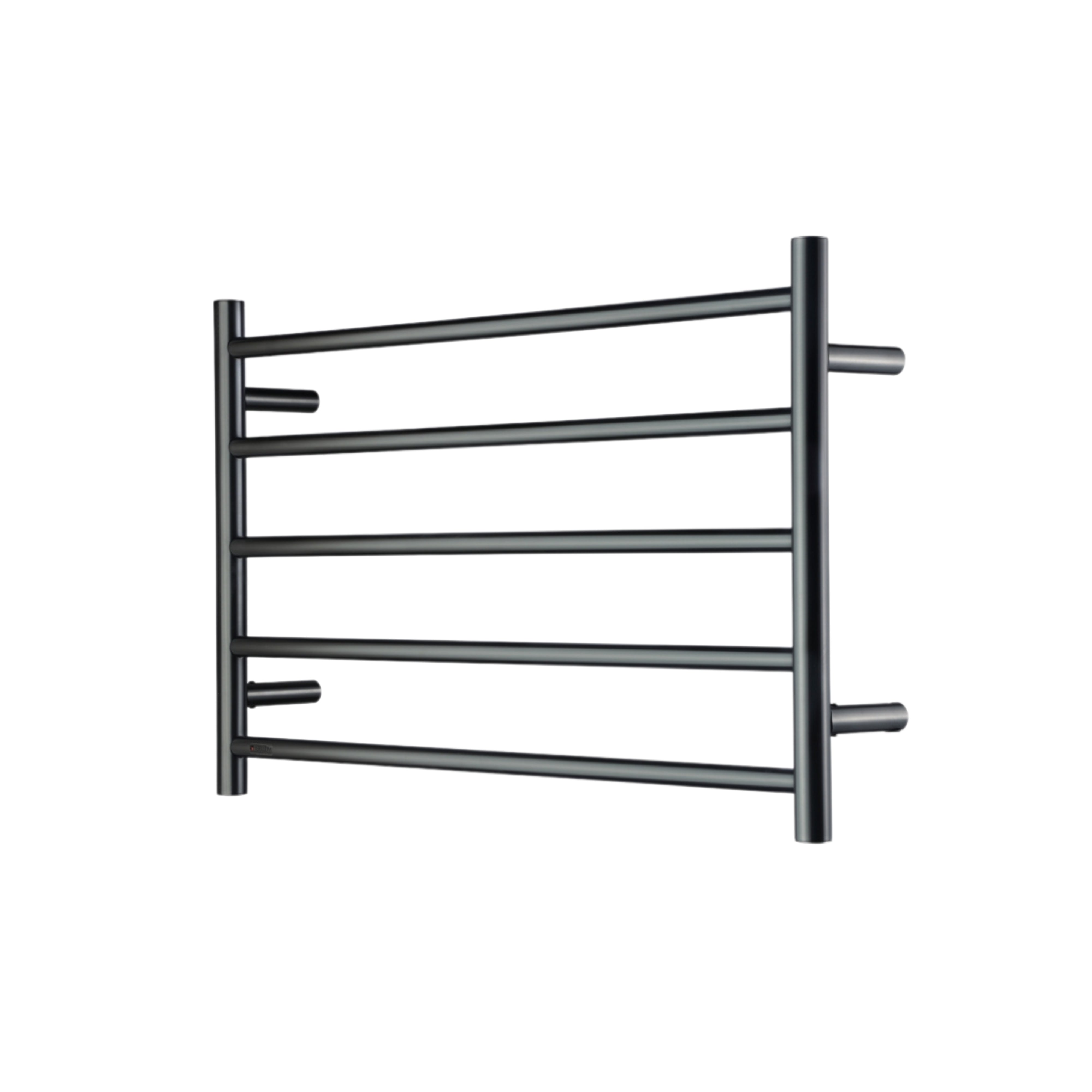 HEIRLOOM GENESIS EXTENDED HEATED TOWEL RAIL GUN METAL 510MM