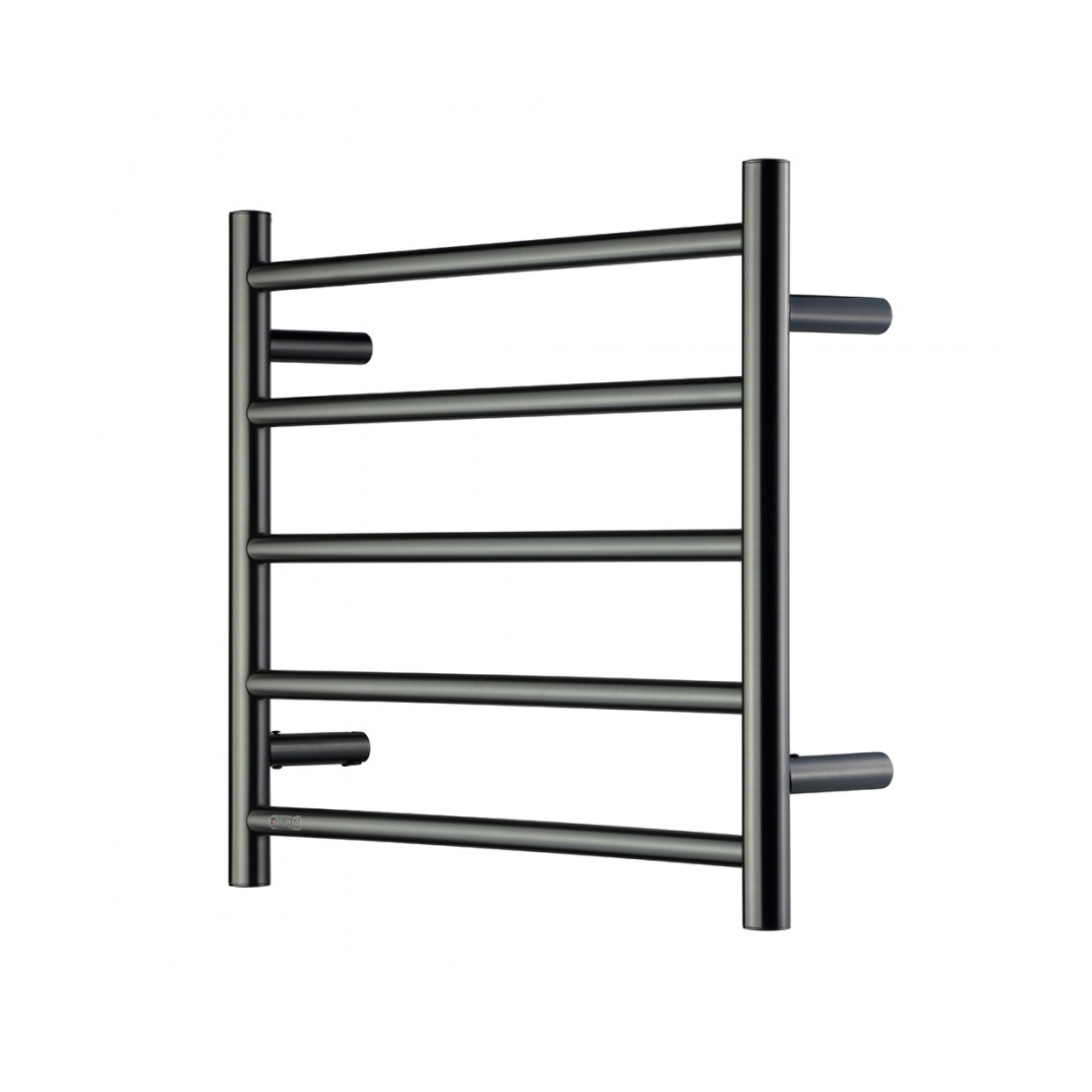 HEIRLOOM GENESIS HEATED TOWEL RAIL GUN METAL 510MM